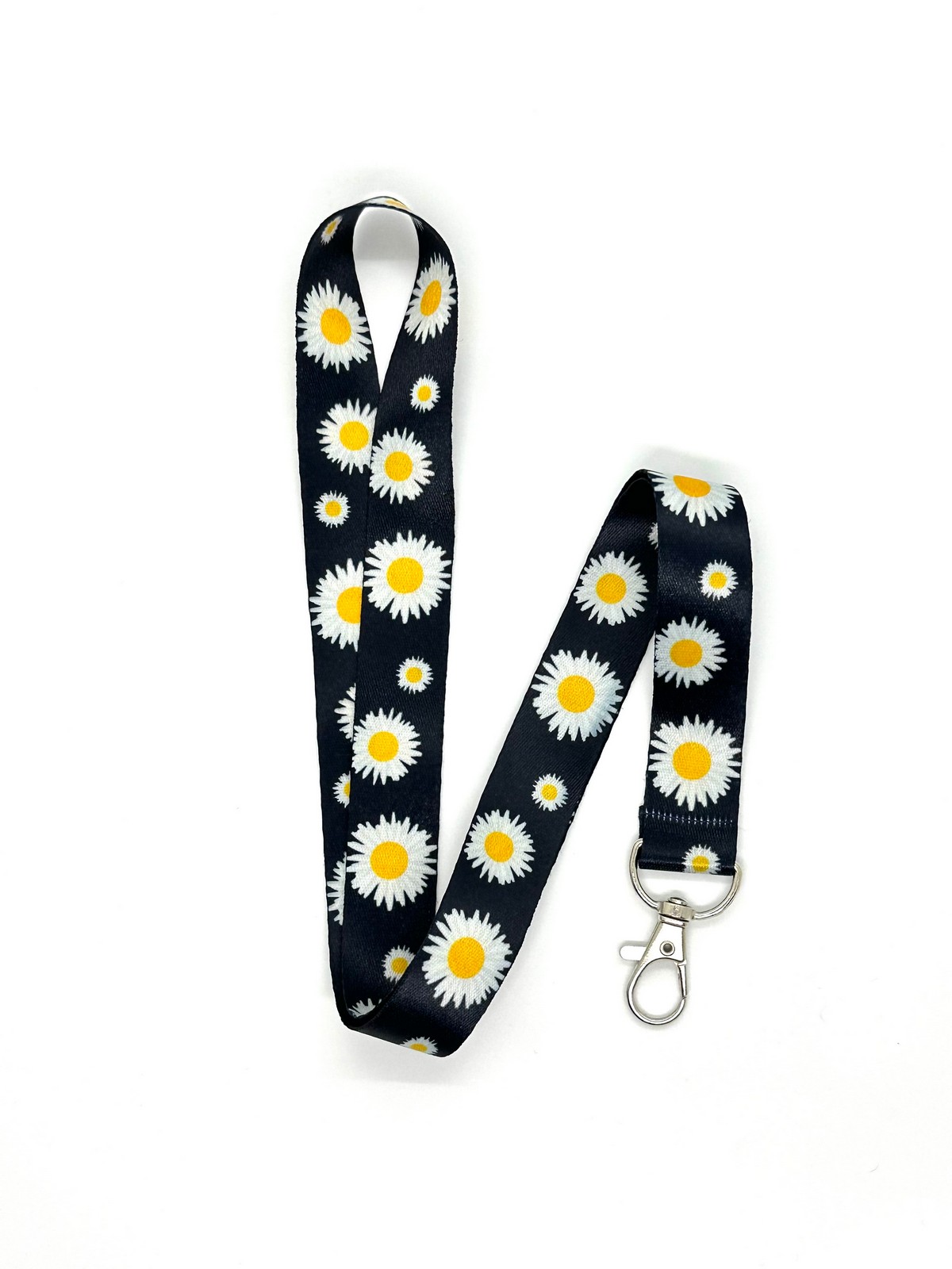 Papatya 4 Temalı Boyun İpi Kart Askısı