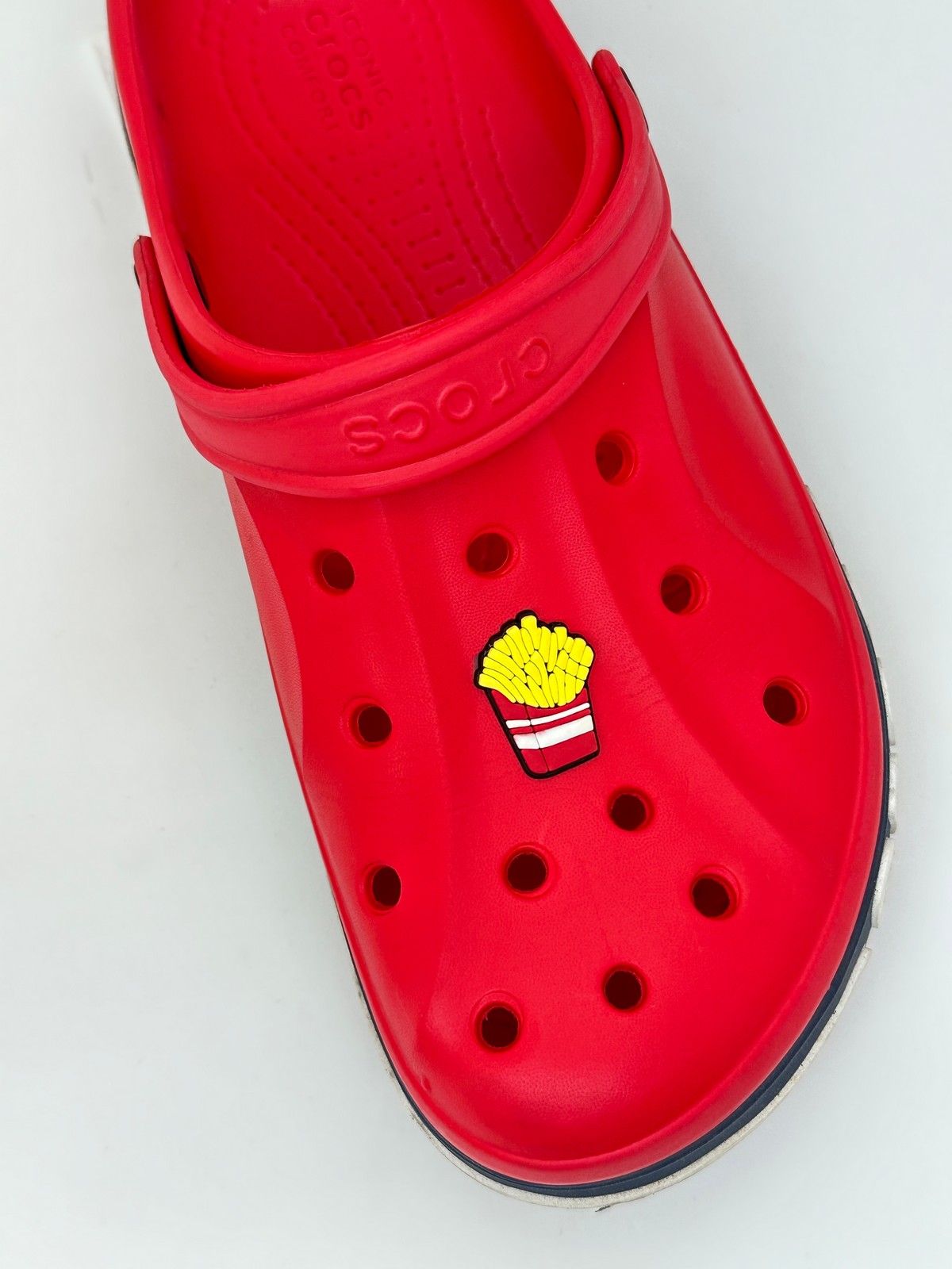 Patates Kızartması Temalı Jibbitz Crocs Terlik Süsü