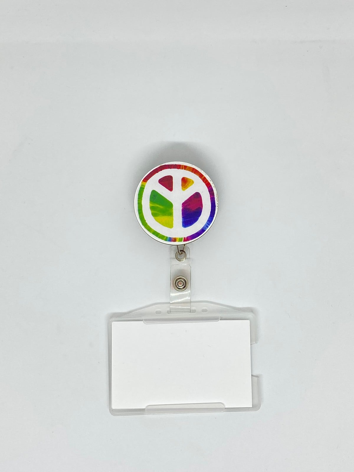 Peace Logo Temalı Yoyo Kartlık Yoyo Yaka Kartlığı
