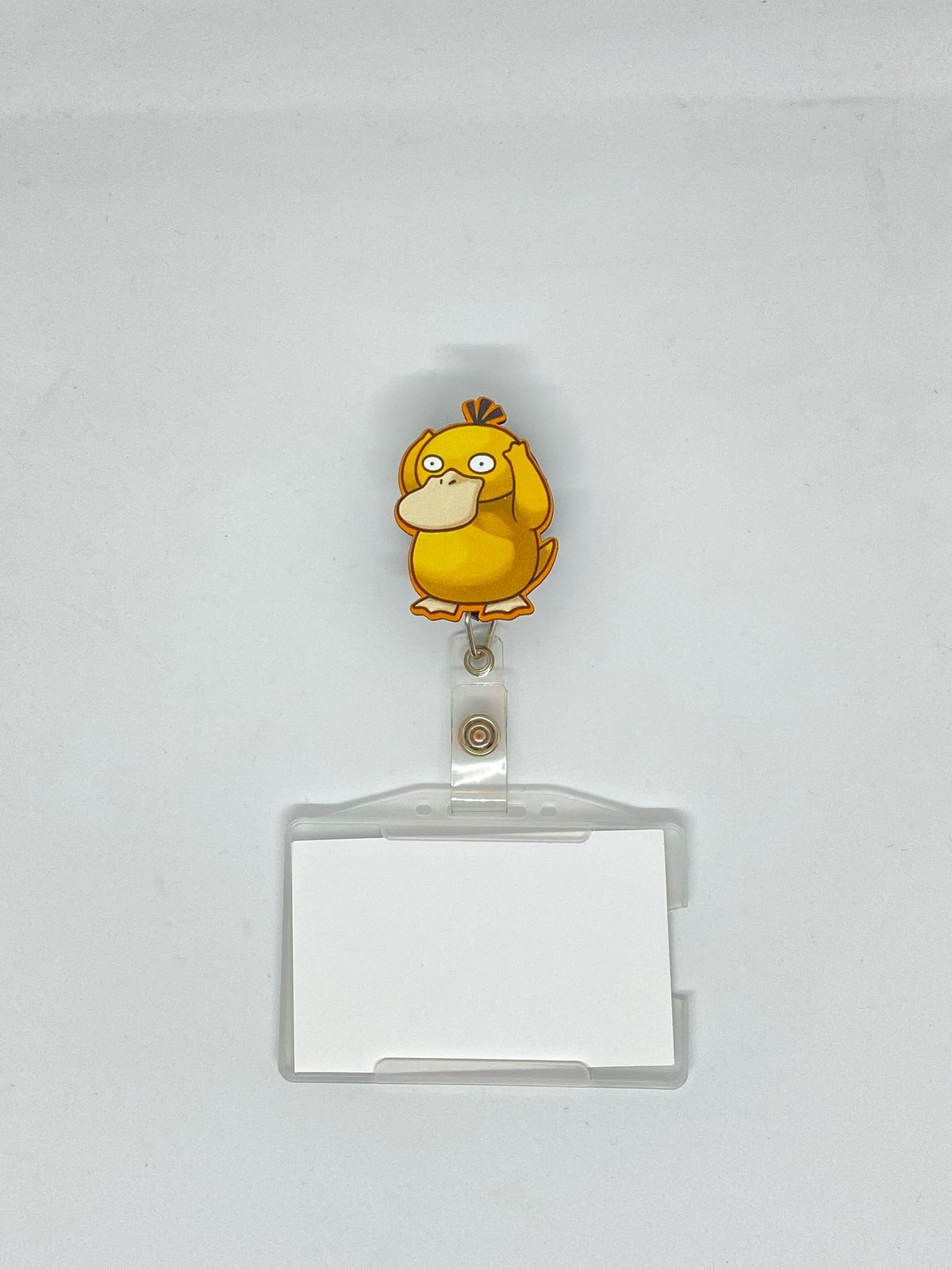 Pokemon Psyduck Temalı Yoyo Kartlık Yoyo Yaka Kartlığı