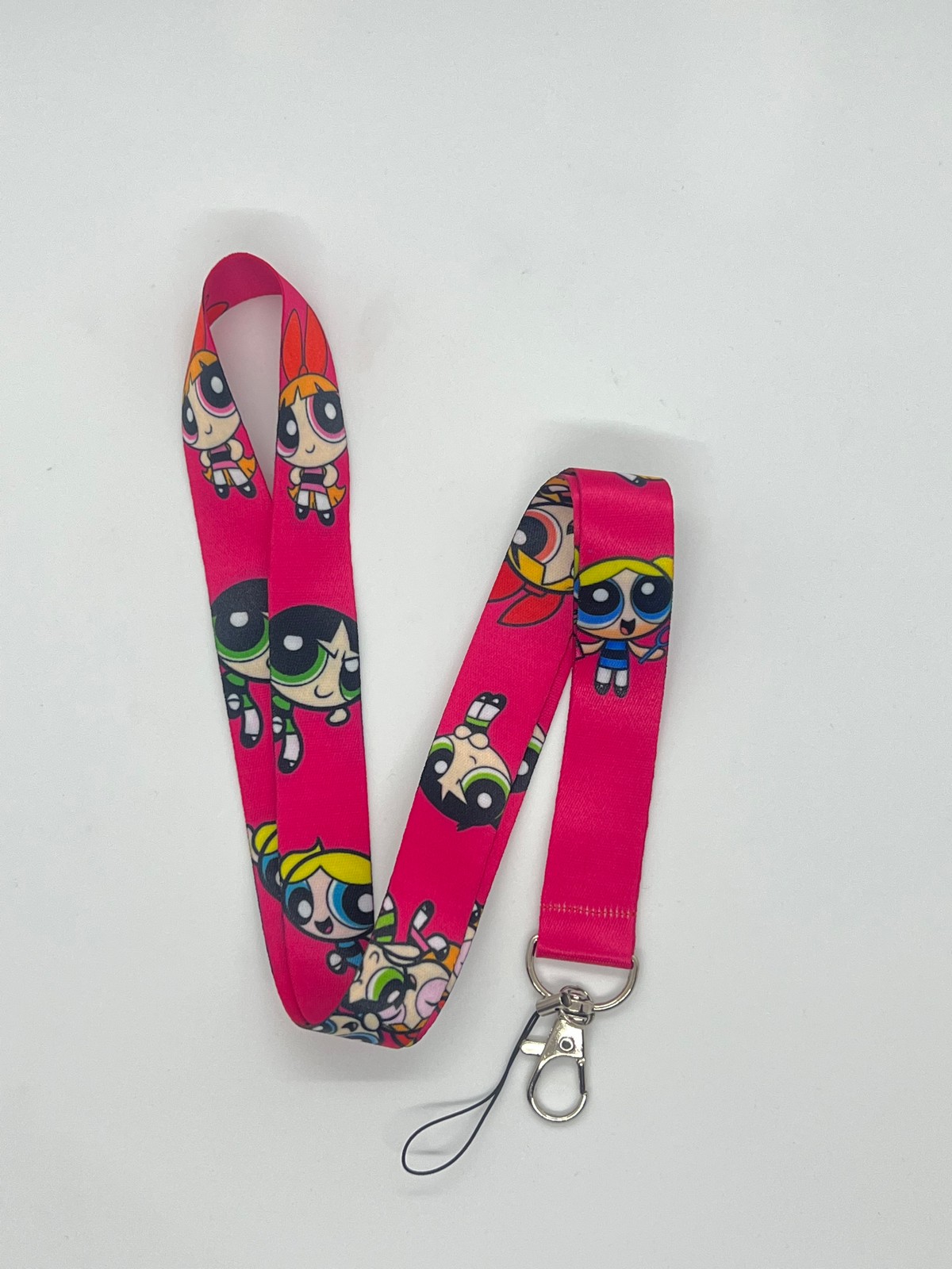 PowerPuff Girls 2 Temalı Boyun İpi Kart Askısı