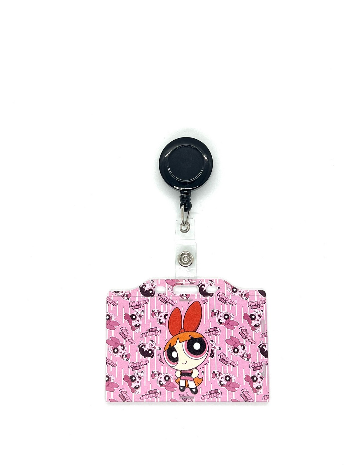 PowerPuff Girls Blossom Temalı Yatay Kart Kabı Kart Koruyucu 