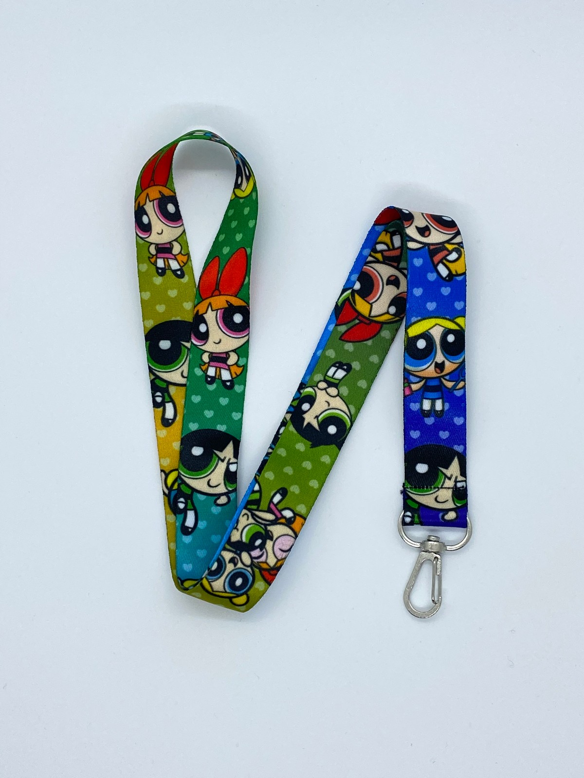 PowerPuff Girls Temalı Boyun İpi Kart Askısı