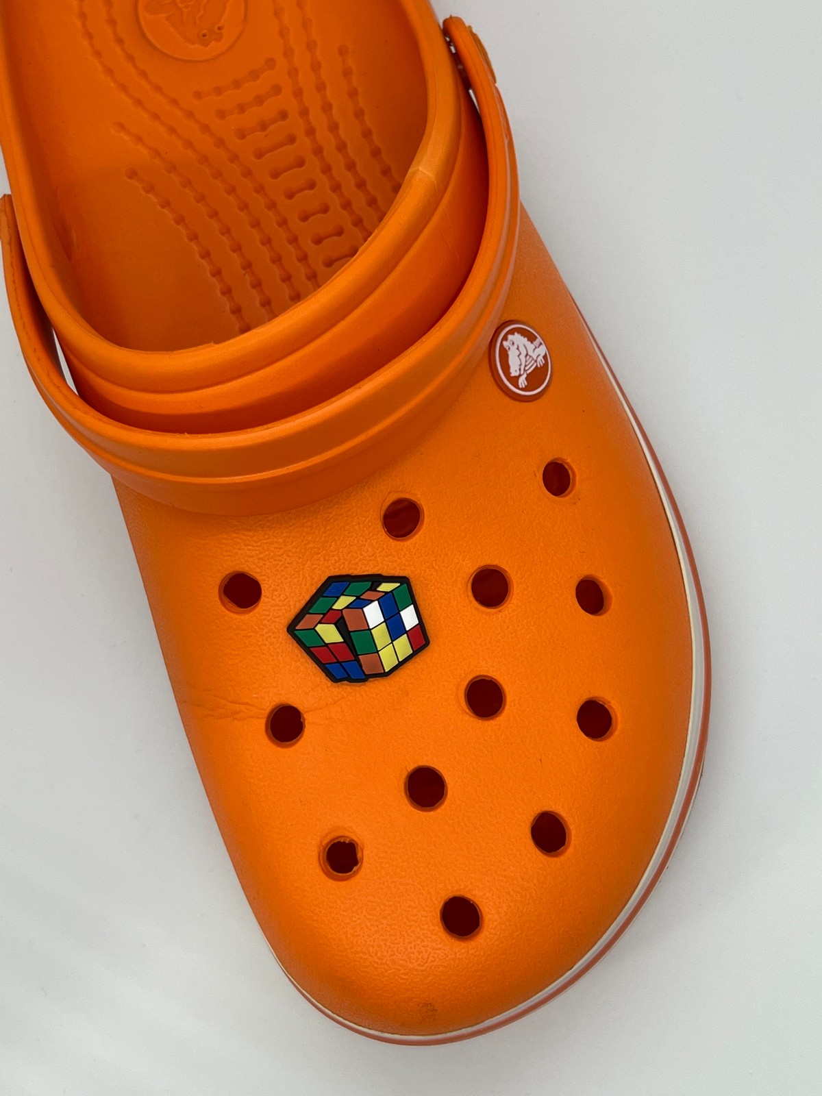 Rubik Küp Temalı Temalı Jibbitz Crocs Terlik Süsü 