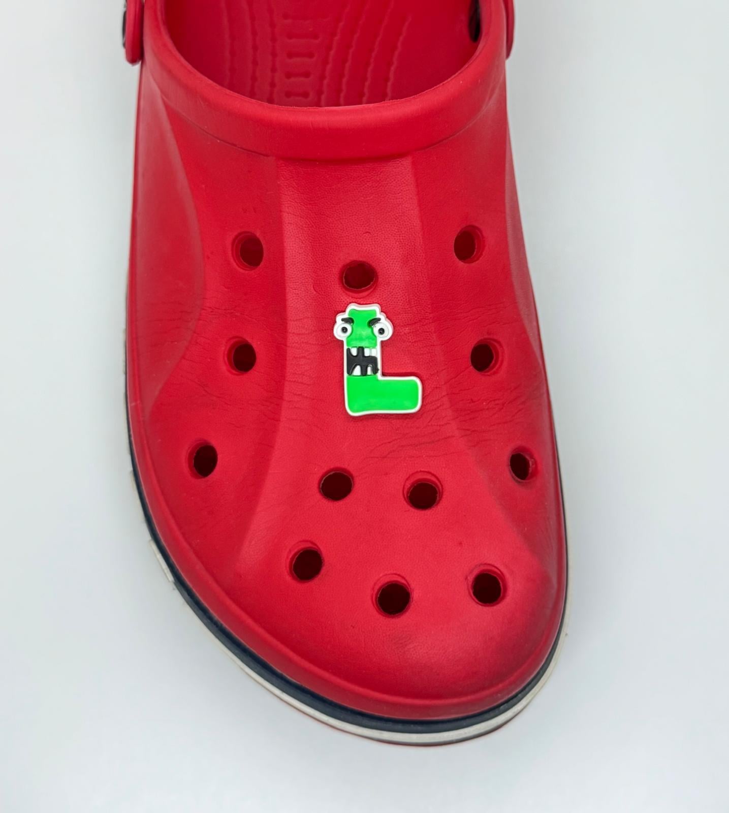 Sempatik L Harfi Temalı Jibbitz CrocsTerlik Süsü