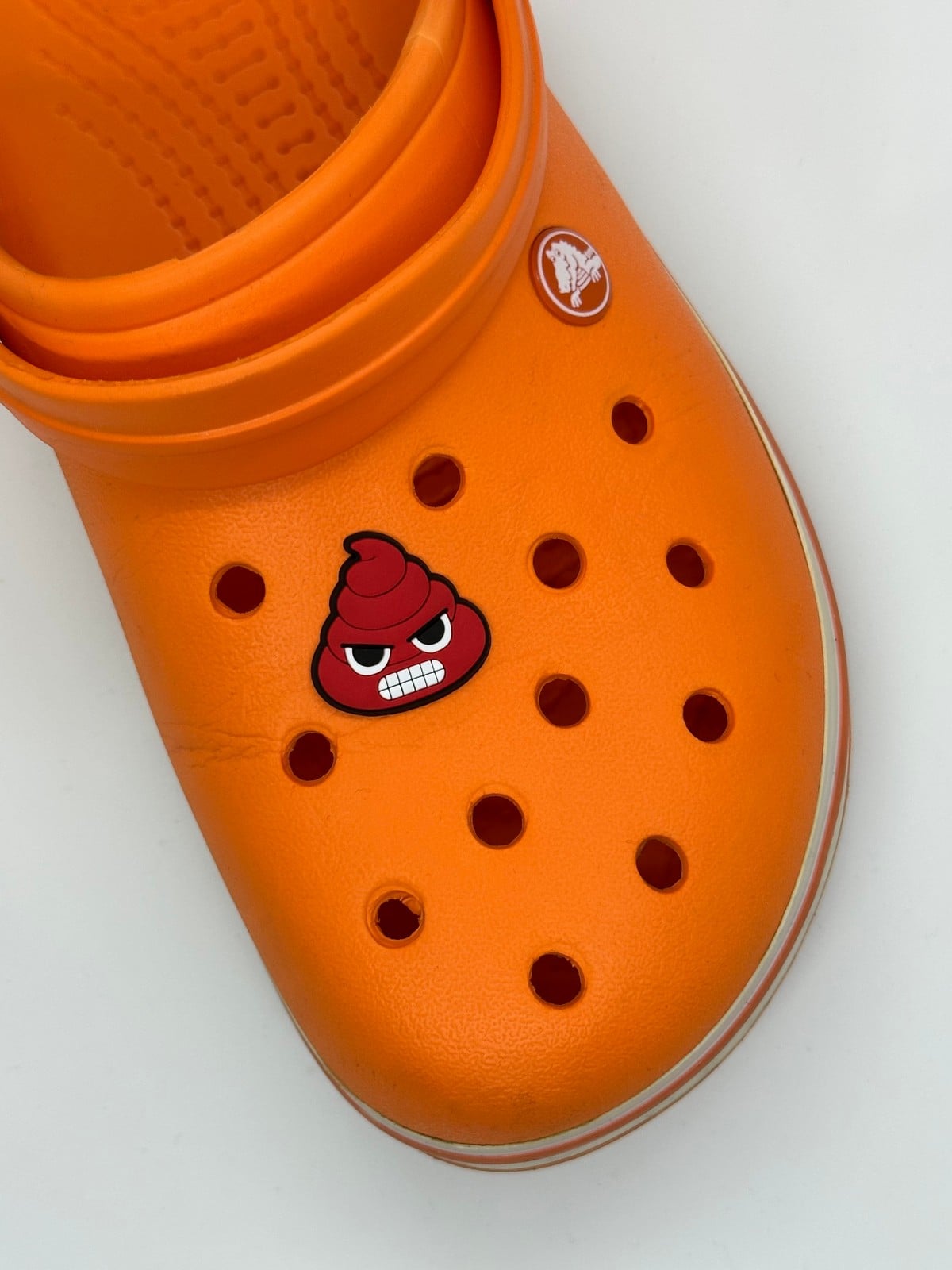 Sinirli Emoji Temalı Temalı Jibbitz Crocs Terlik Süsü