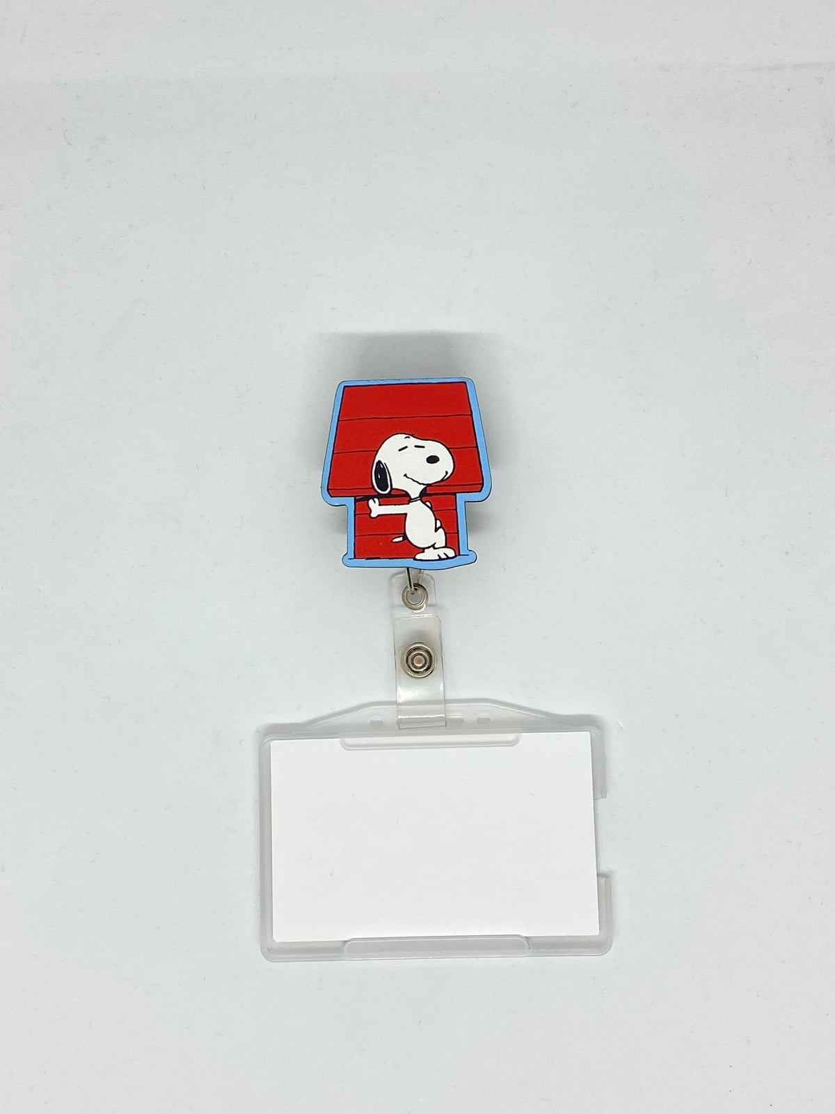 Snoopy Temalı Yoyo Kartlık Yoyo Yaka Kartlığı