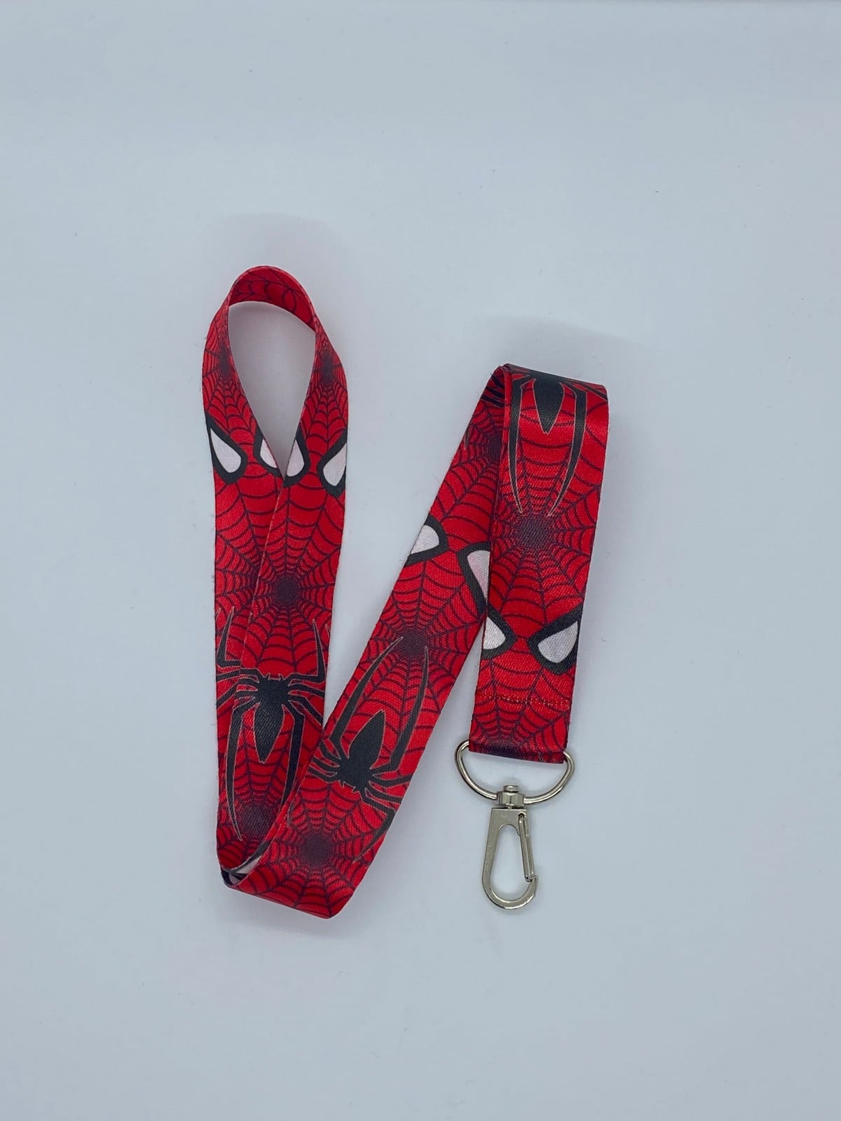 Spiderman Temalı Boyun İpi Kart Askısı 