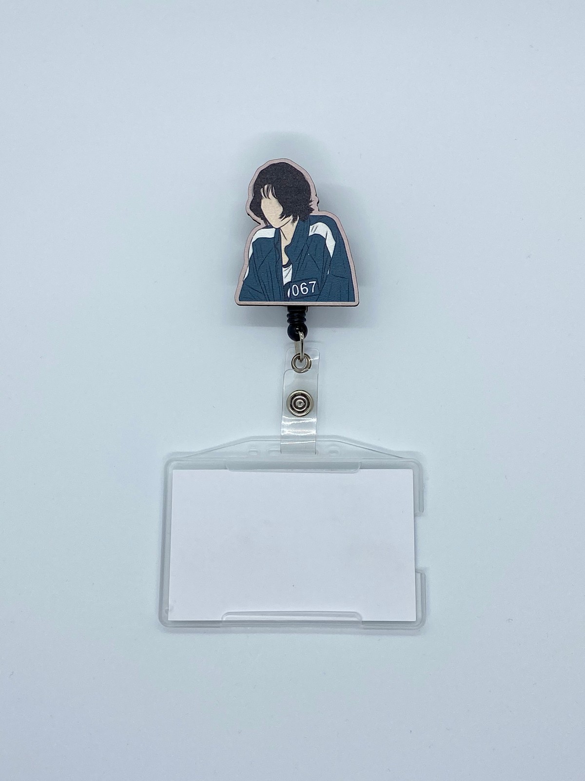 Squid Game 067 Temalı Yoyo Kartlık Yoyo Yaka Kartlığı