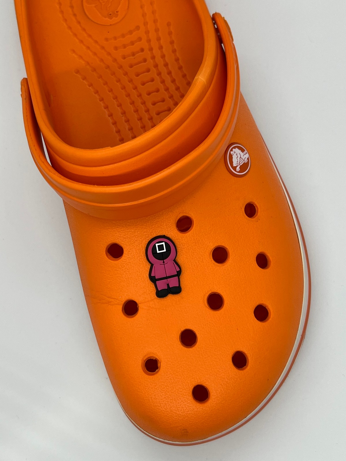 Squid Game Kare Temalı Temalı Jibbitz Crocs Terlik Süsü 