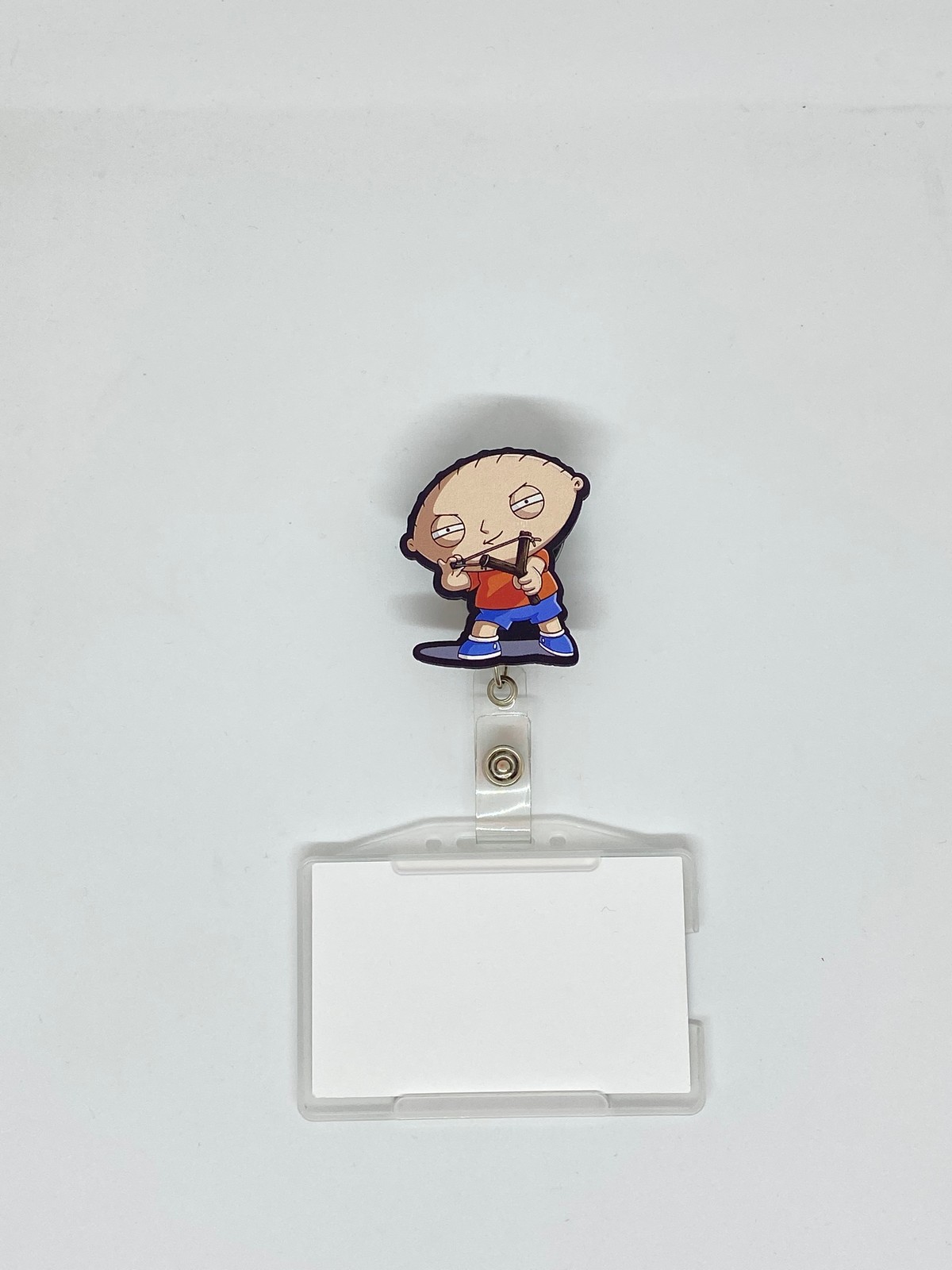Stewie Temalı Yoyo Kartlık Yoyo Yaka Kartlığı