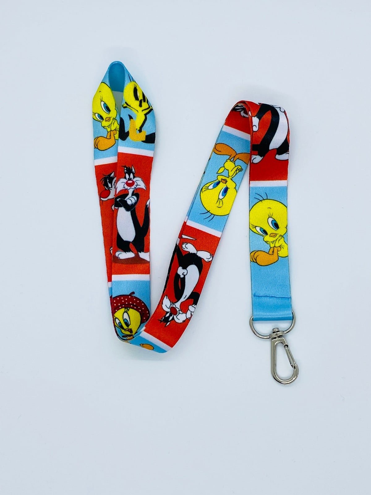 Tweety&Sylvester Temalı Boyun İpi Kart Askısı 