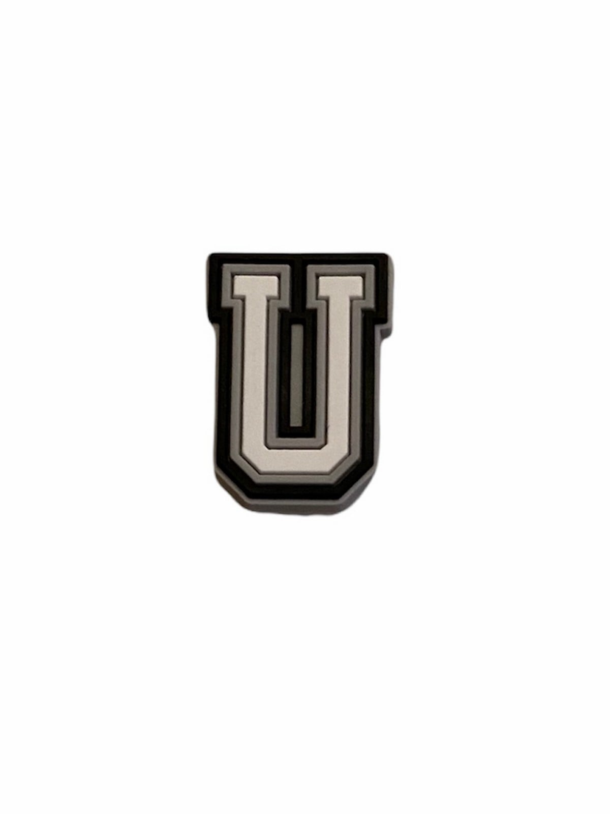 U Harfi Temalı Jibbitz Crocs Terlik Süsü