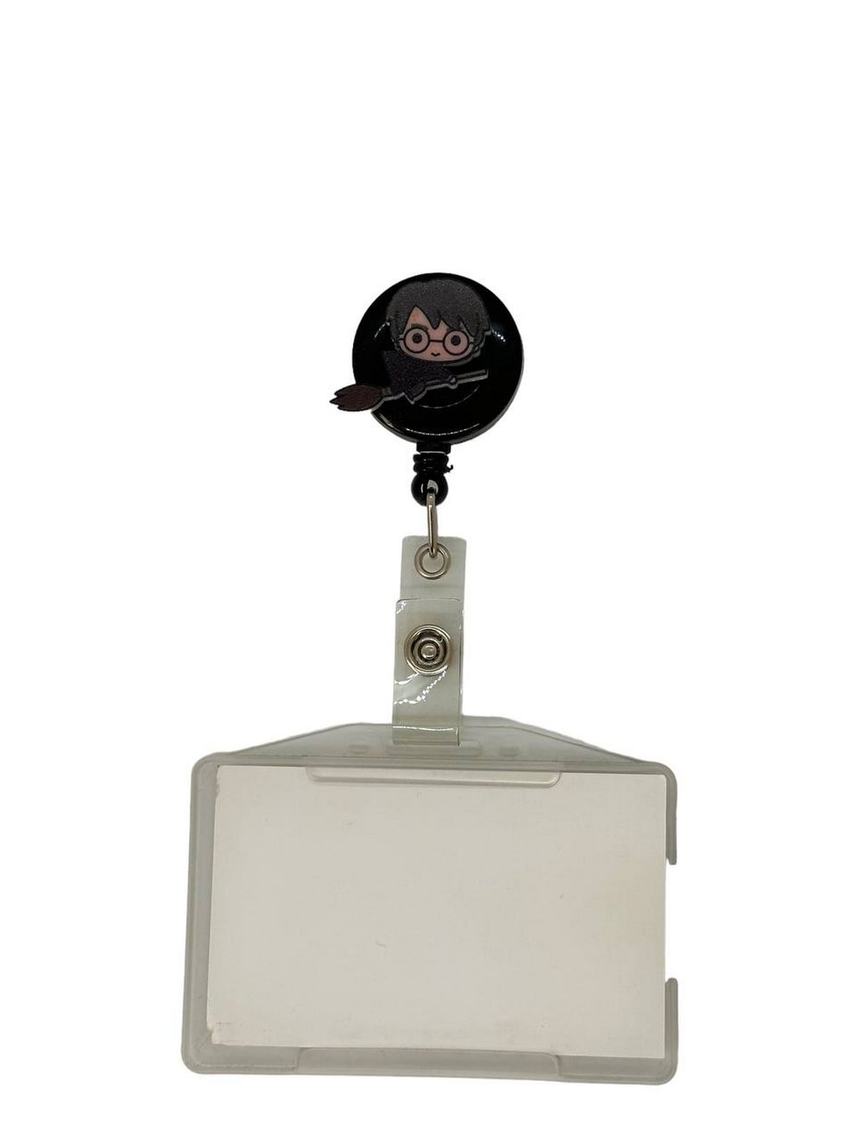 Uçan Harry Potter Temalı Pleksi Baskılı Yoyo Kartlık Yoyo Yaka Kartlığı