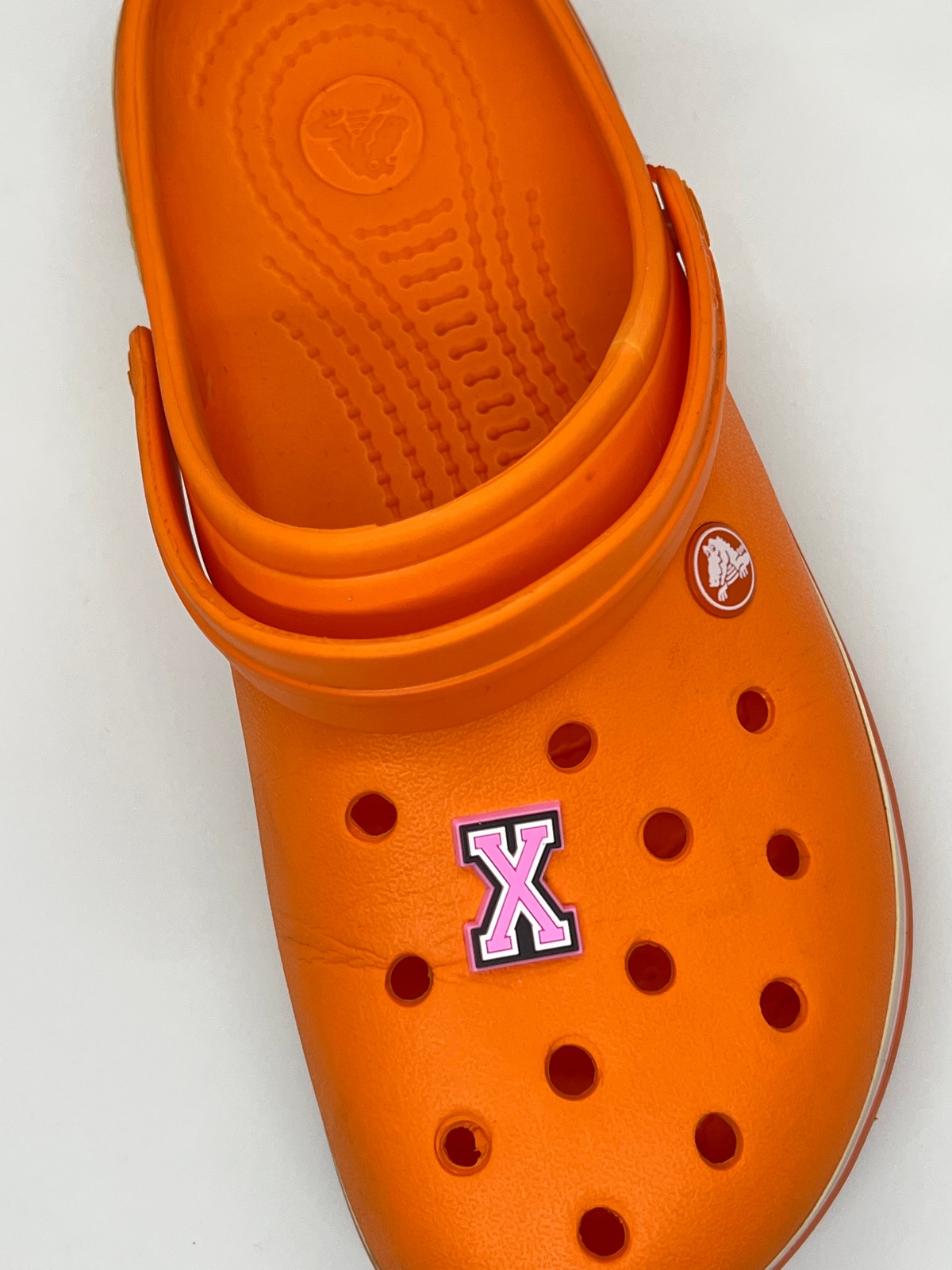 X Harfi Temalı Temalı Jibbitz Crocs Terlik Süsü