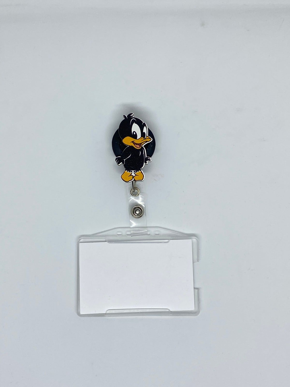 Yavru Daffy Duck Temalı Yoyo Kartlık Yoyo Yaka Kartlığı