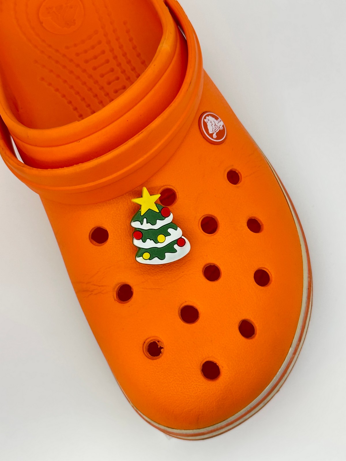 Yılbaşı Çam Ağacı 2 Temalı Işıklı Jibbitz Terlik Süsü