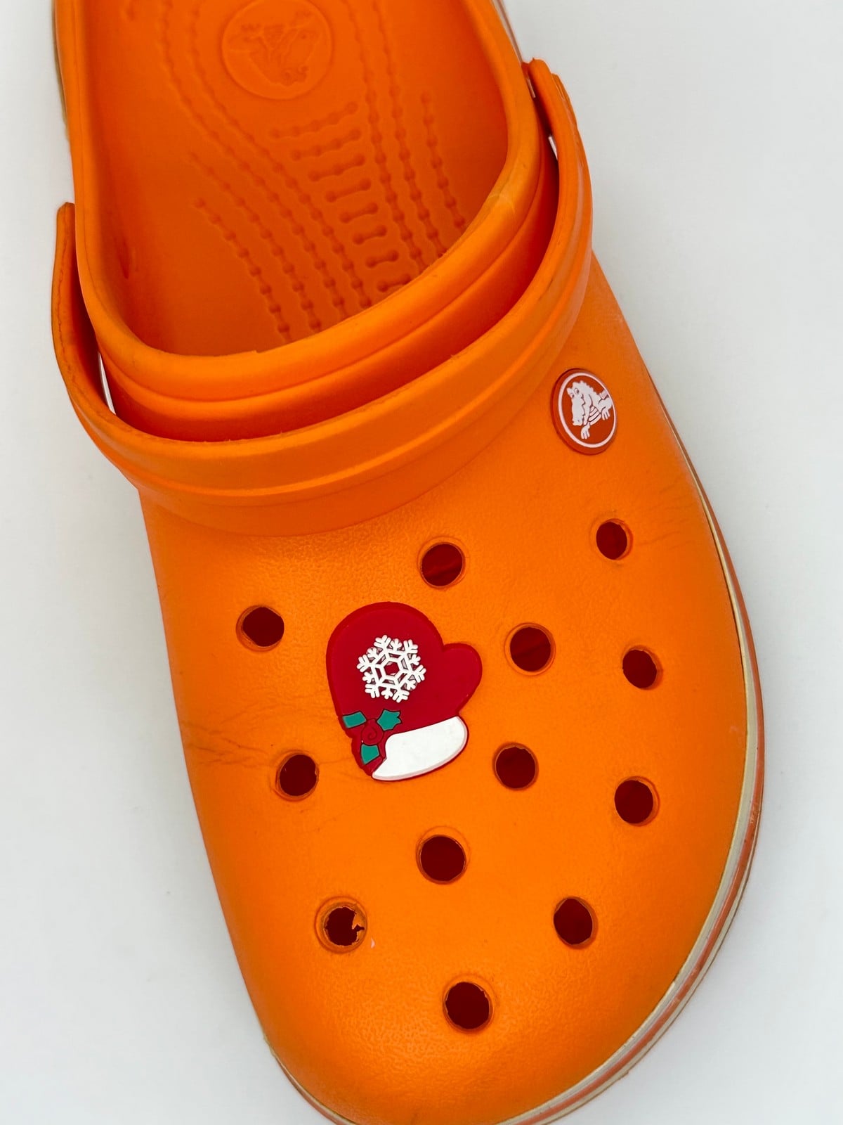 Yılbaşı Noel Baba Eldiveni Temalı Jibbitz Crocs Terlik Süsü