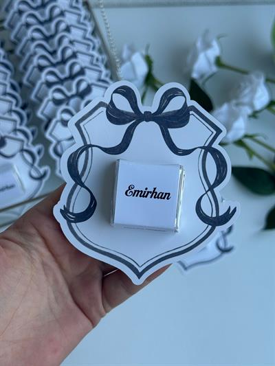 KARTON FİGÜRLÜ ÇİKOLATA - KALIN MADLEN