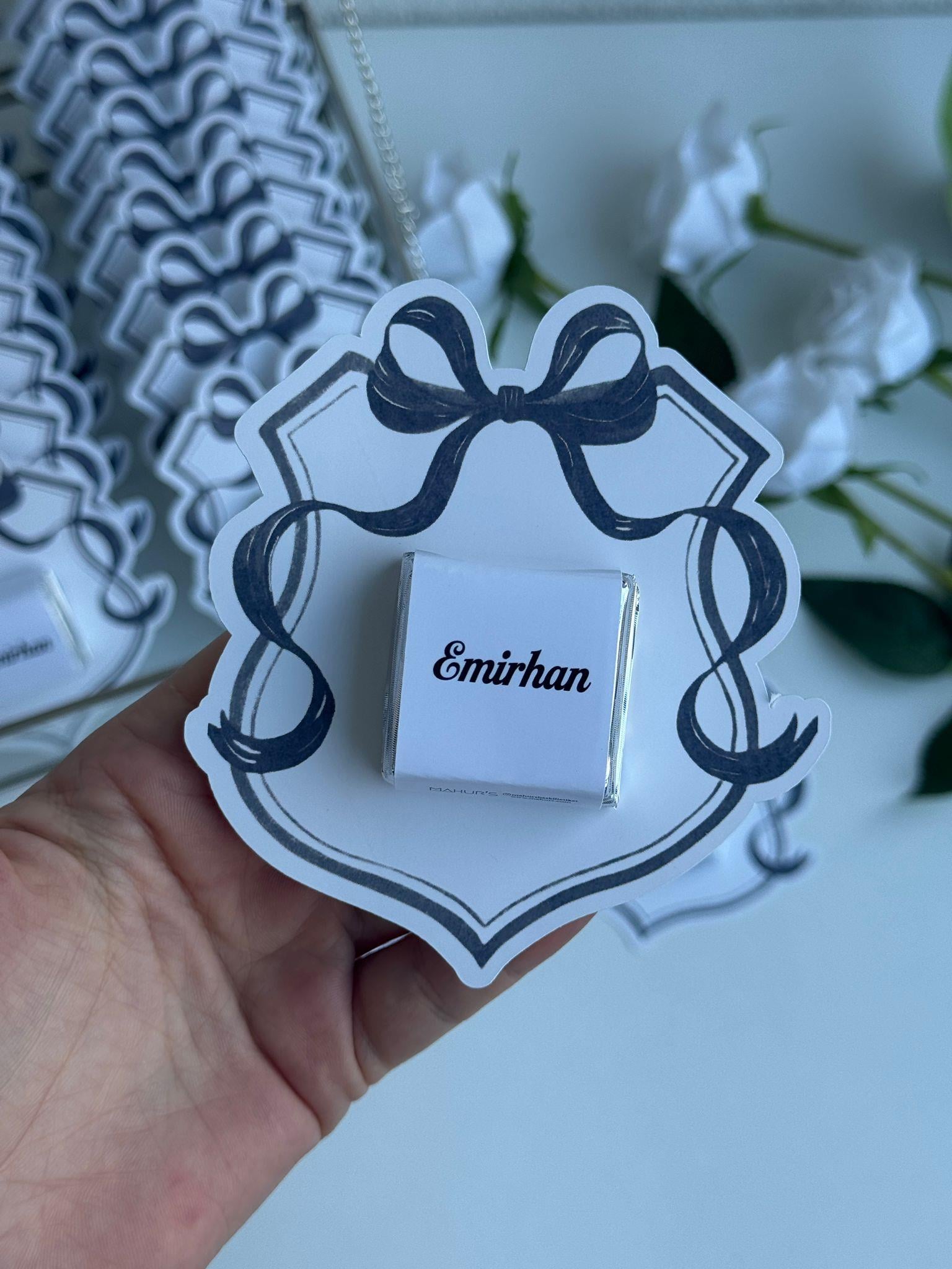 KARTON FİGÜRLÜ ÇİKOLATA - KALIN MADLEN