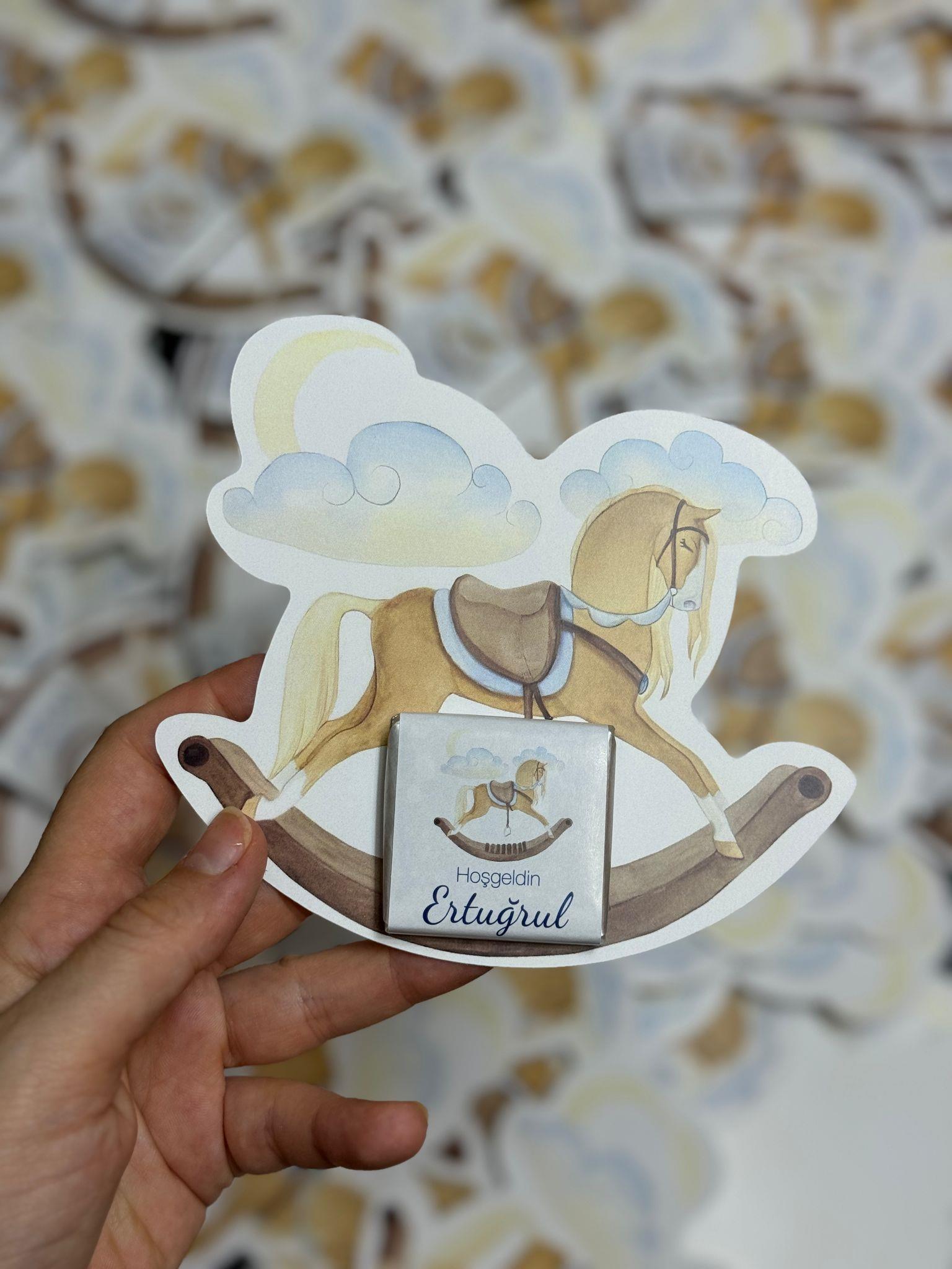 Karton figürlü çikolata