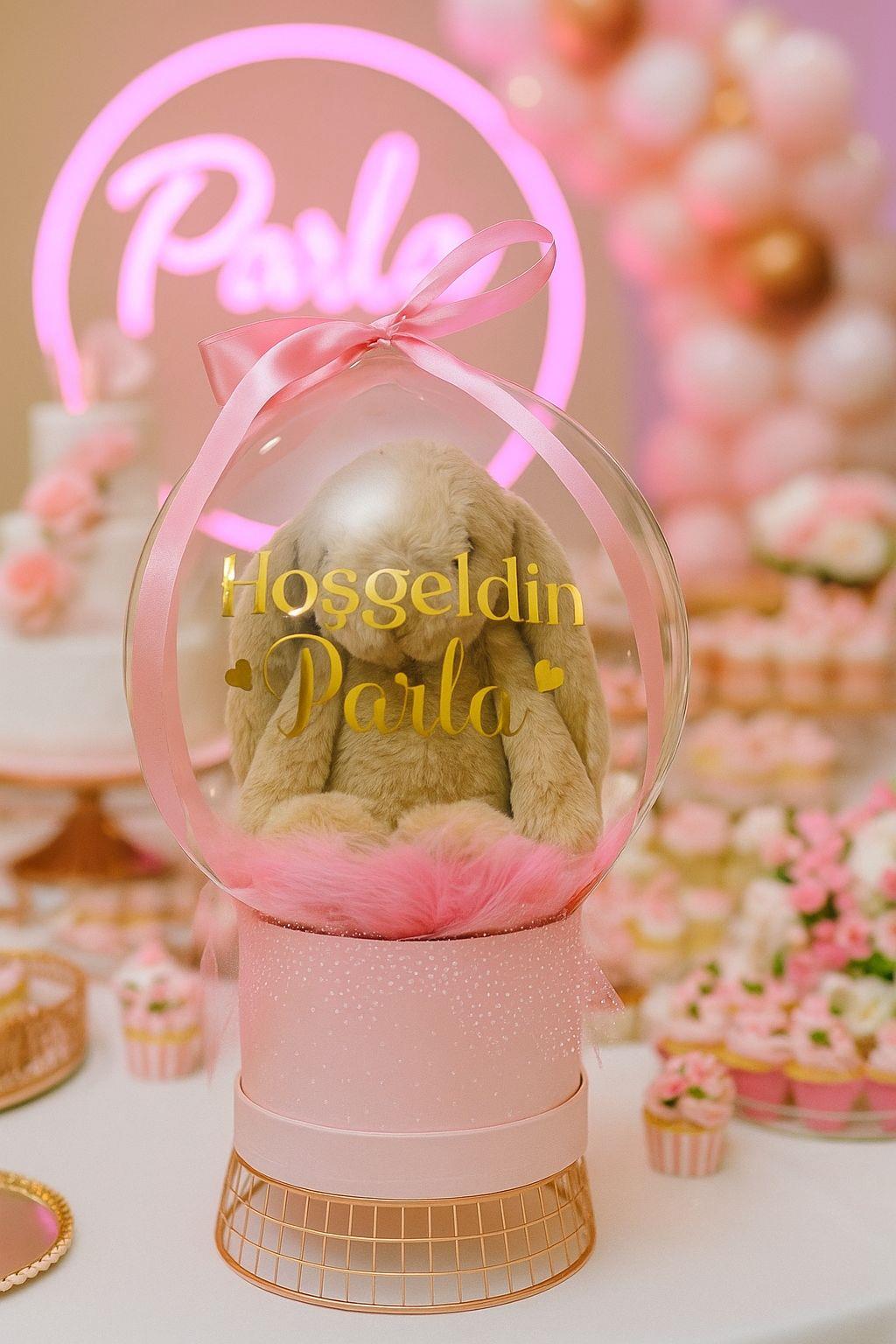 Peluş Tavşanlı Balon