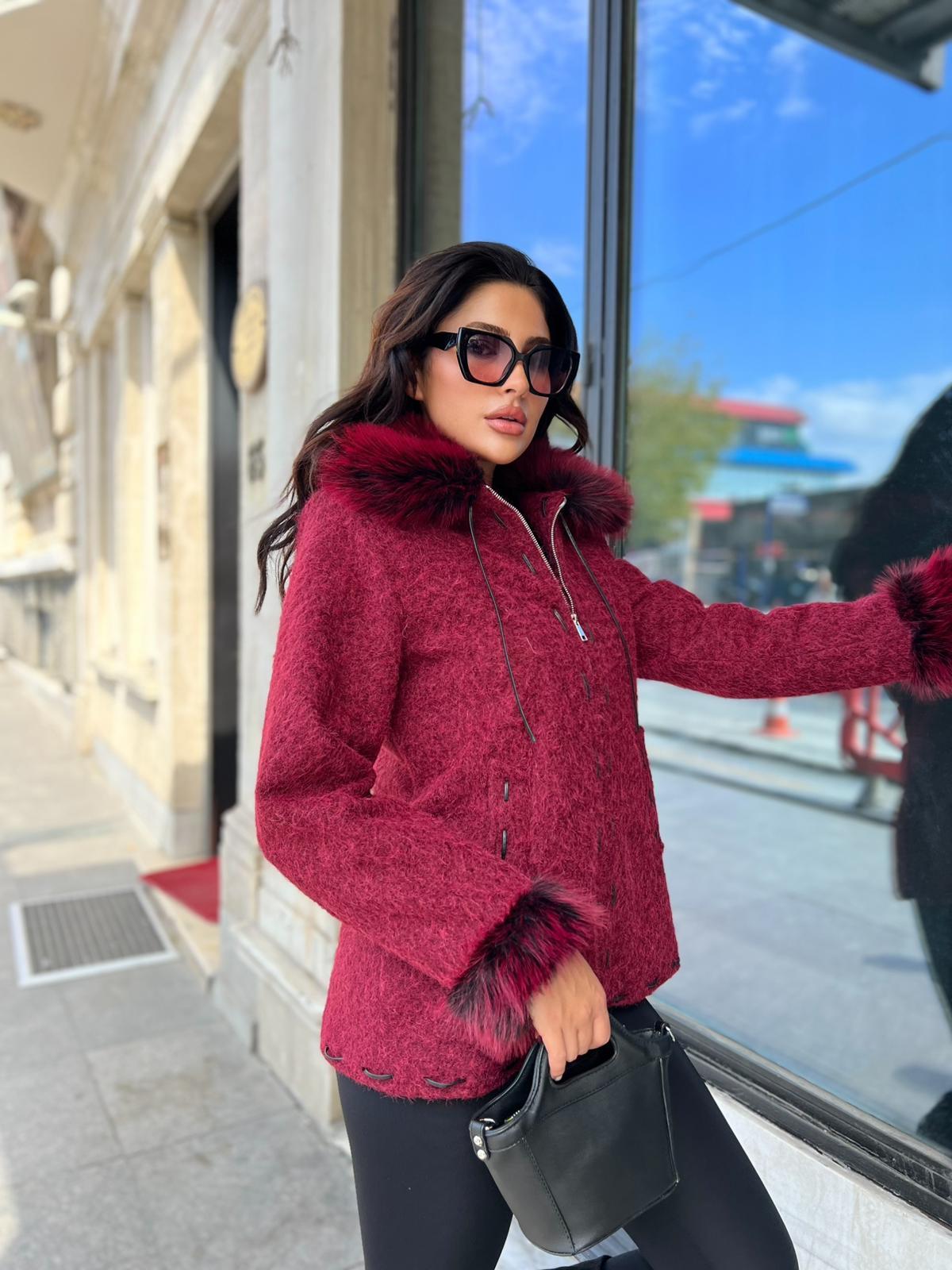 Armoni Biyeli Kaban Bordo