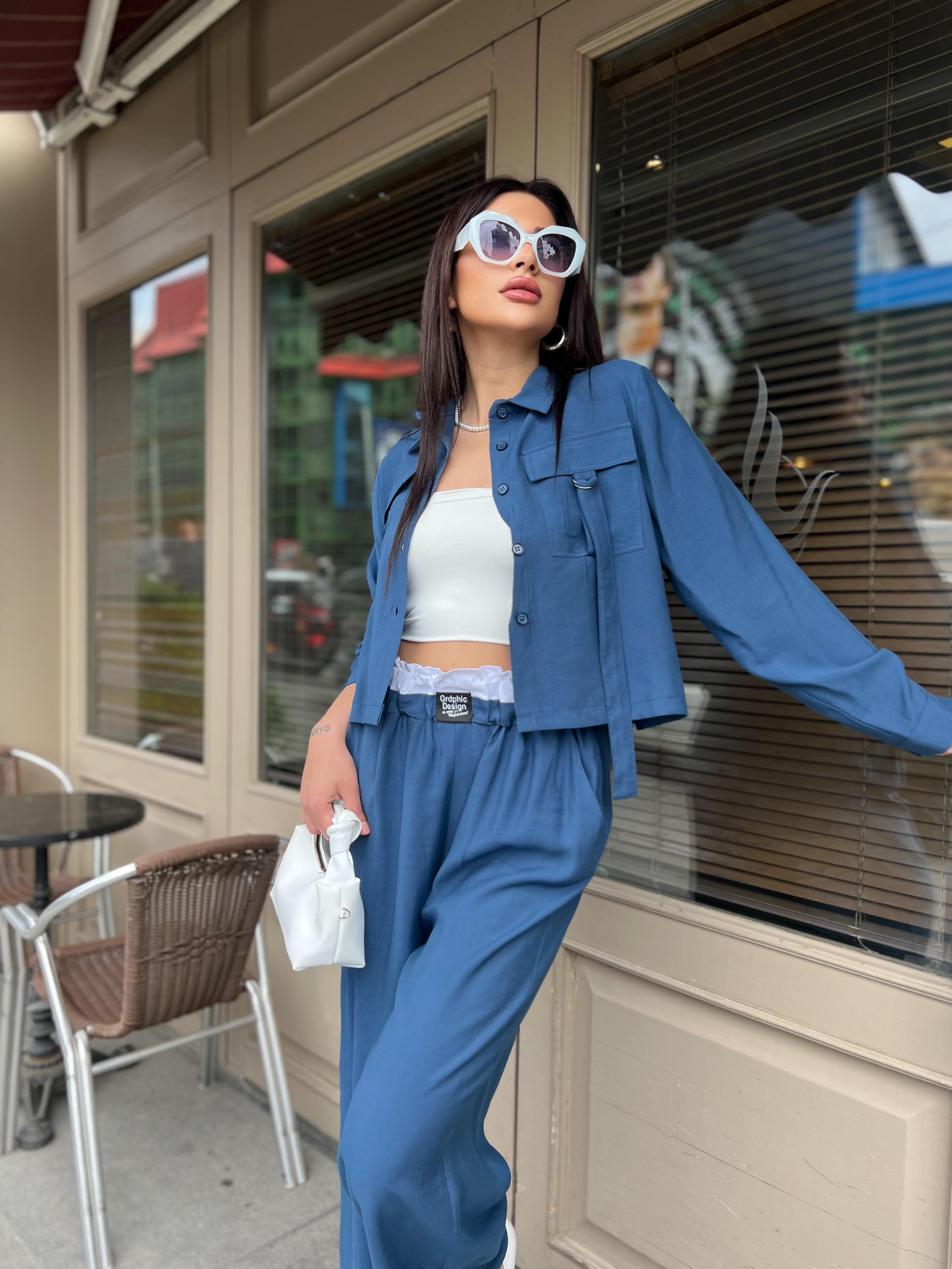 Cep Tokalı Takım Mavi