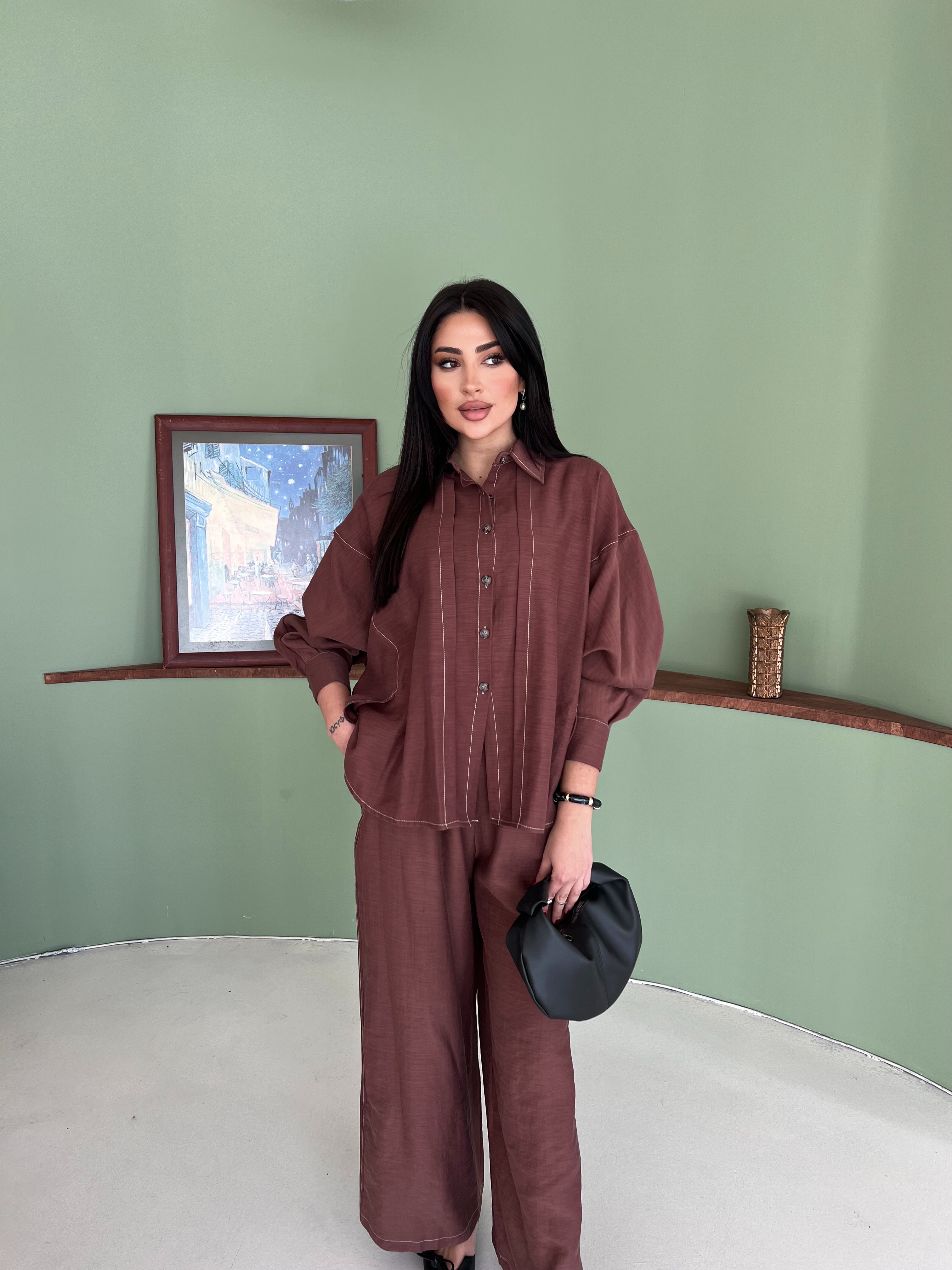 Dream Keten Takım Kahve