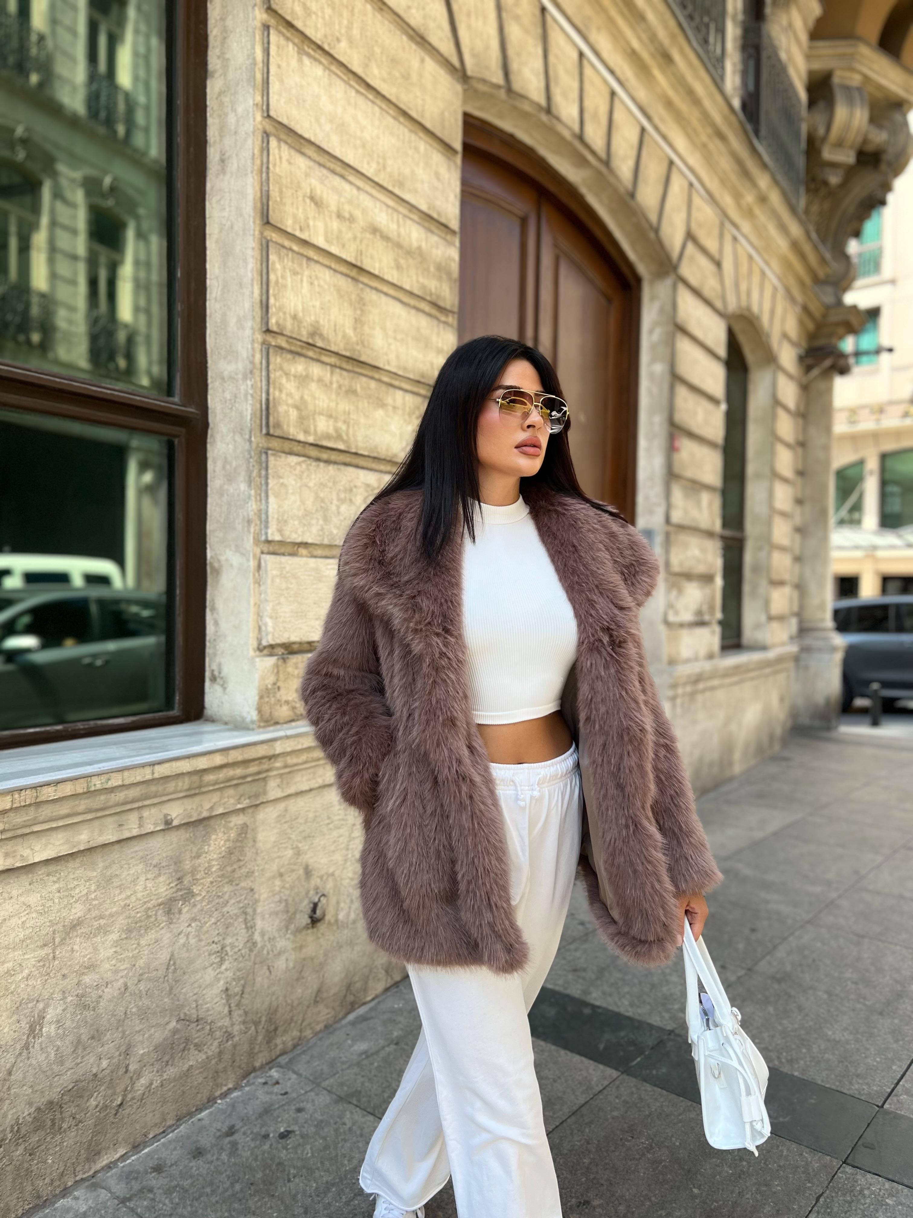 Düz Cepli Lolita Vizon