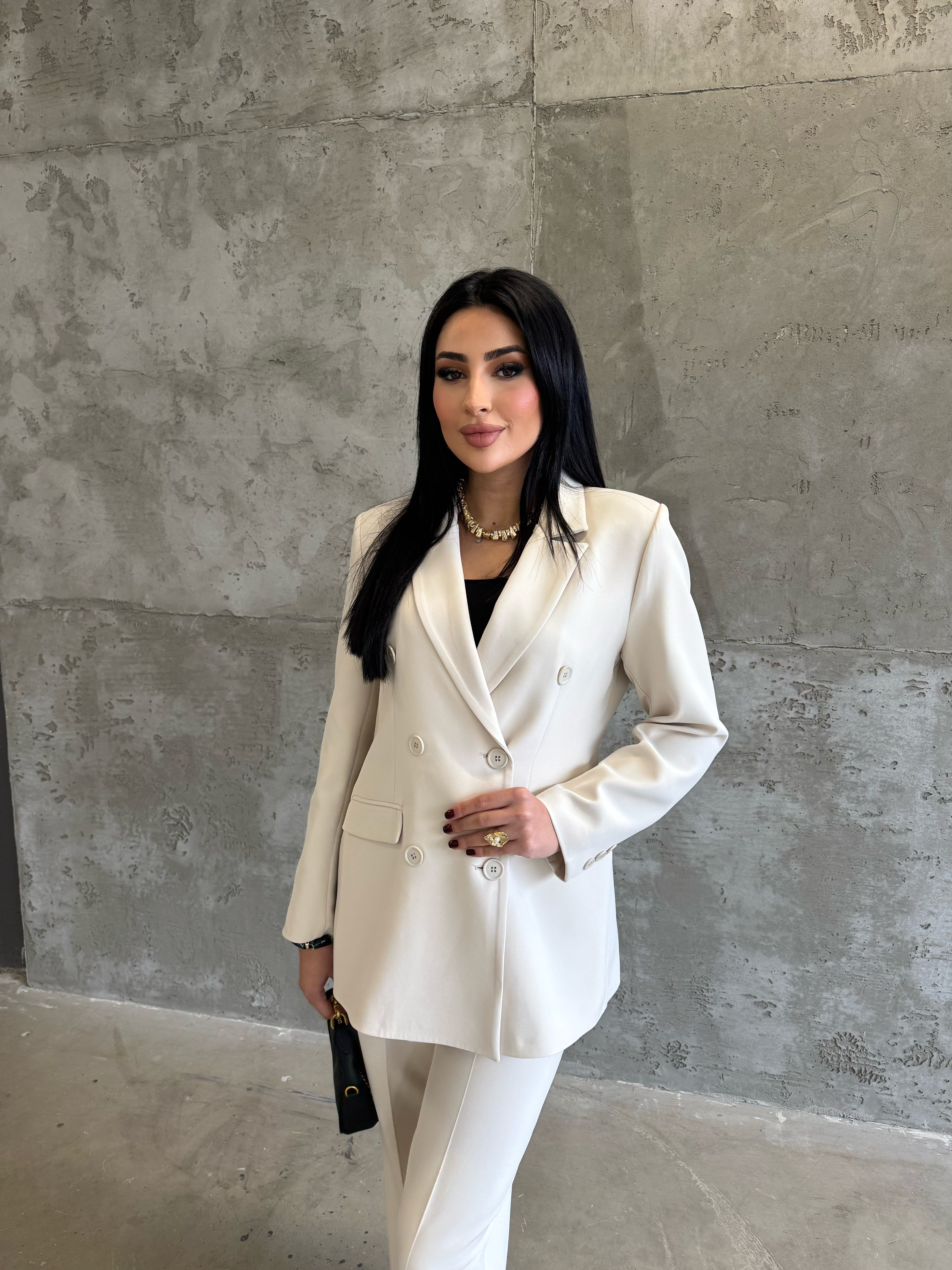 klasik ceket takım taş