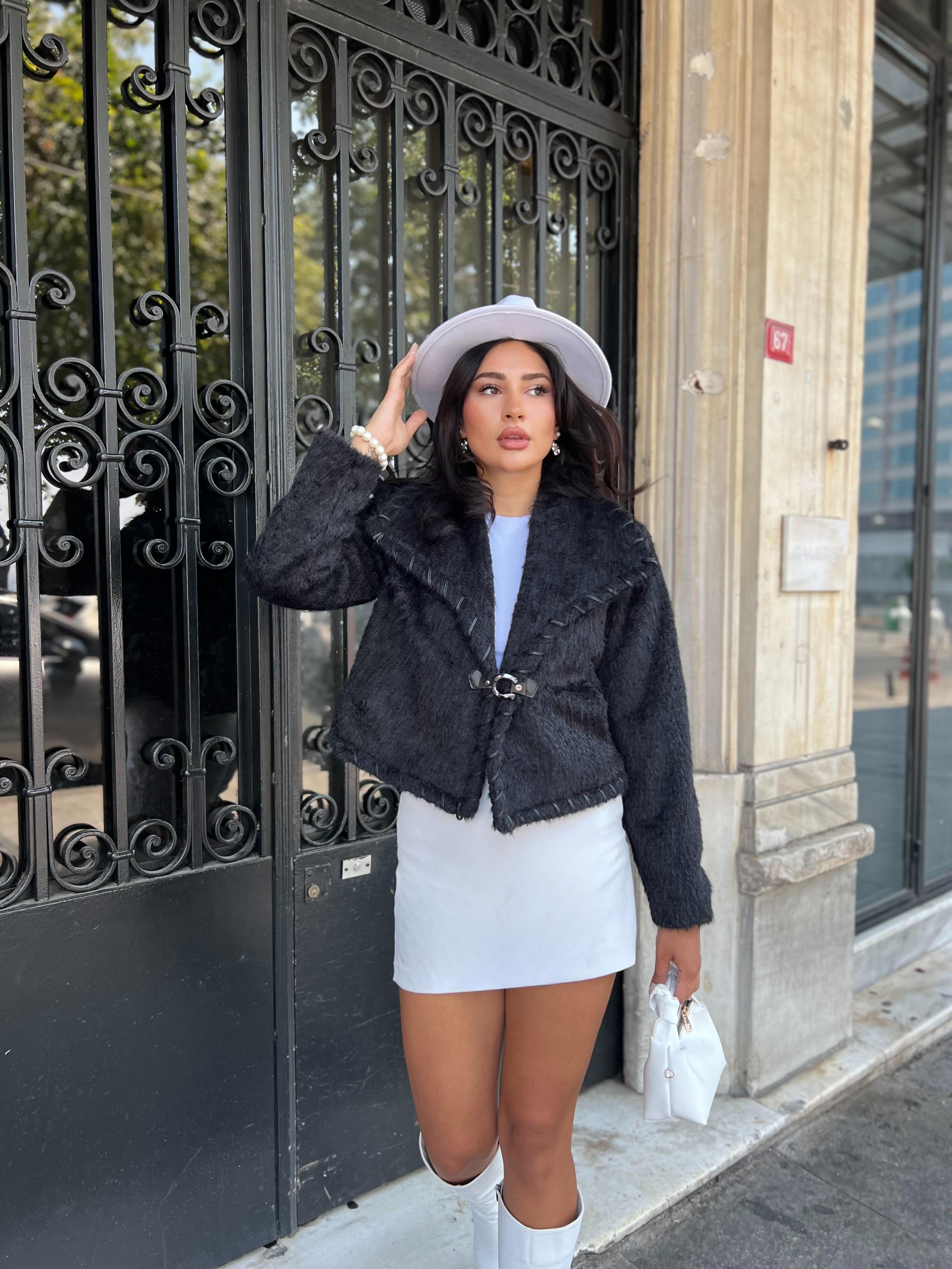 Özel Tasarım Ceket Siyah