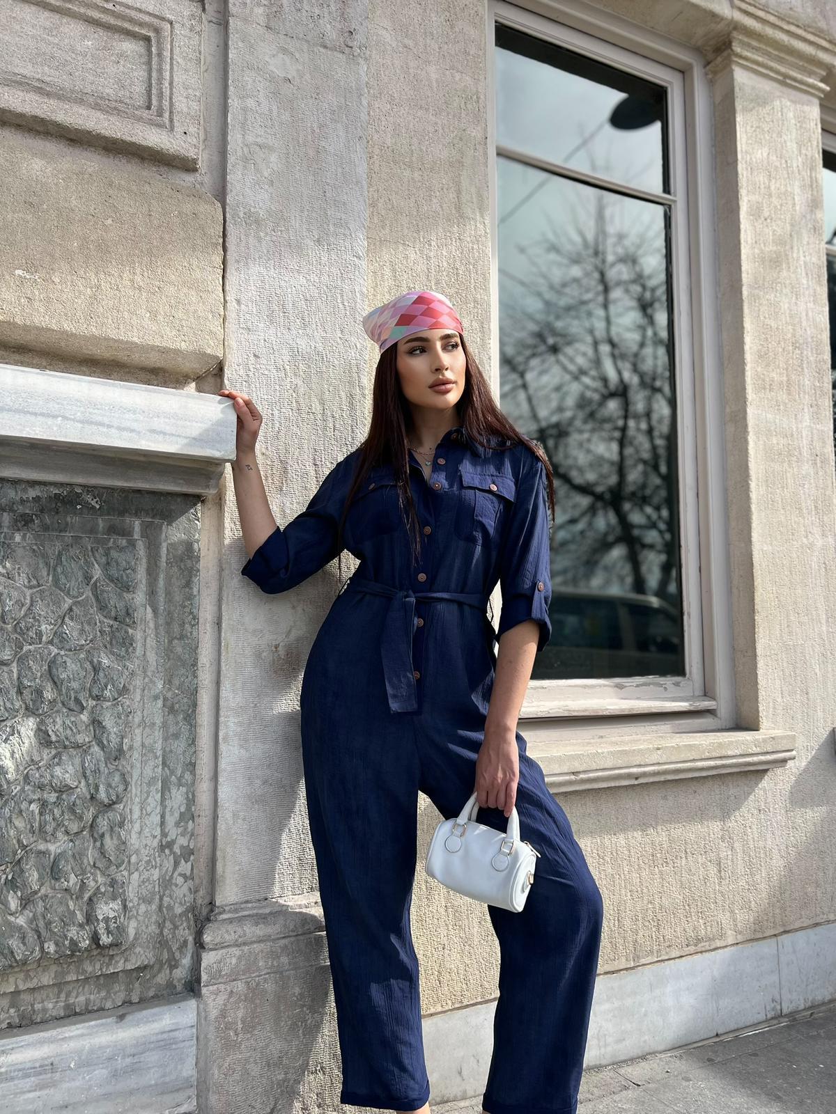 Premium Tulum Lacivert