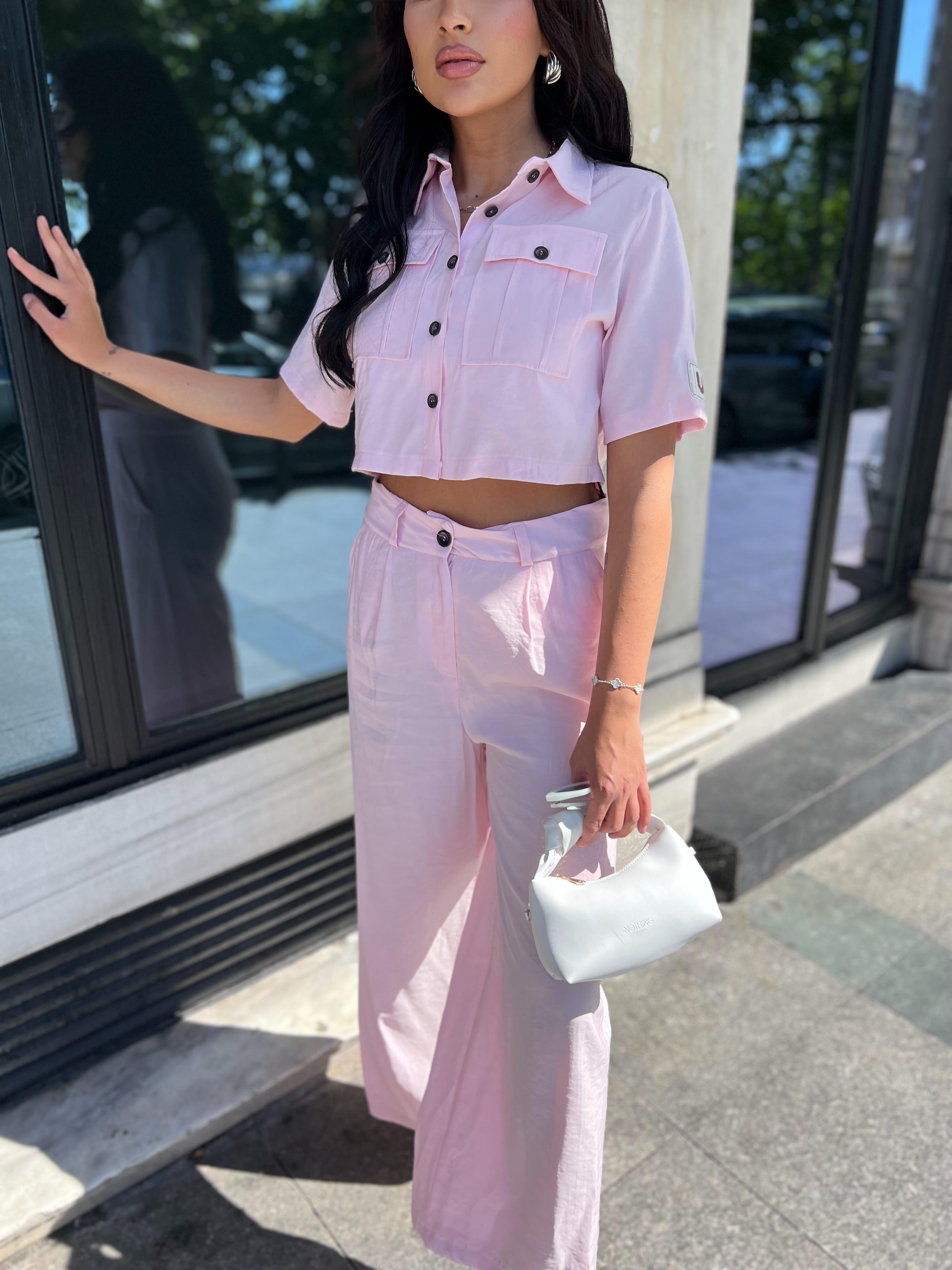 Tensel İkili Takım Pembe