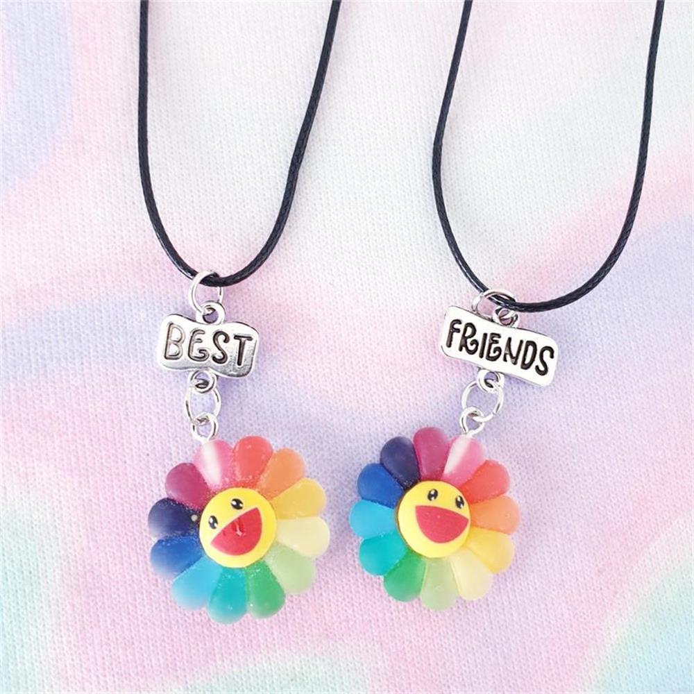 Billie Eilish Happy Flower Bff Kolye