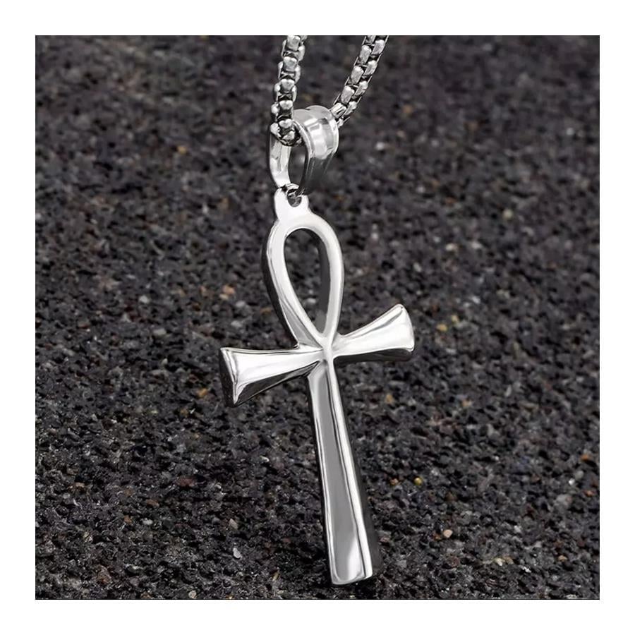 Peace Cross Zincirli Kolye