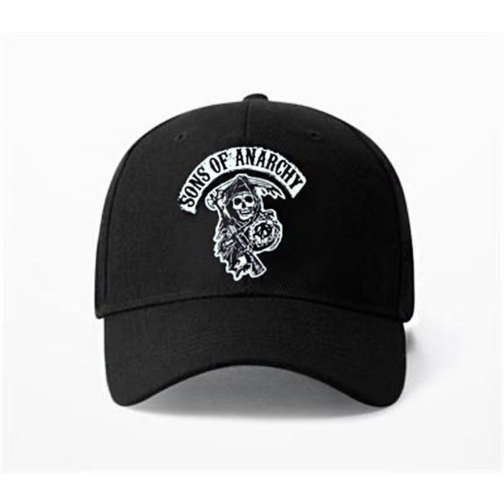 Siyah Sons Of Anarchy Şapka