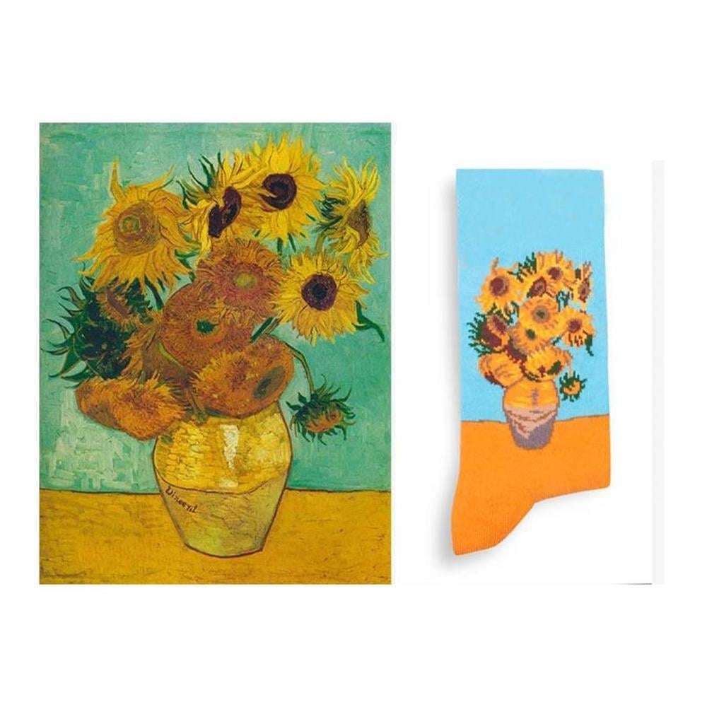 Vincent Van Gogh - Sunflowers Unisex Çorap