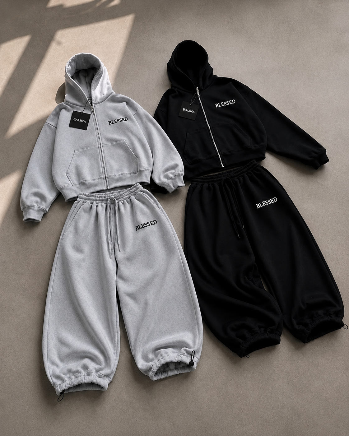 Blessed Baggy Kalıp Unisex Eşofman Takımı
