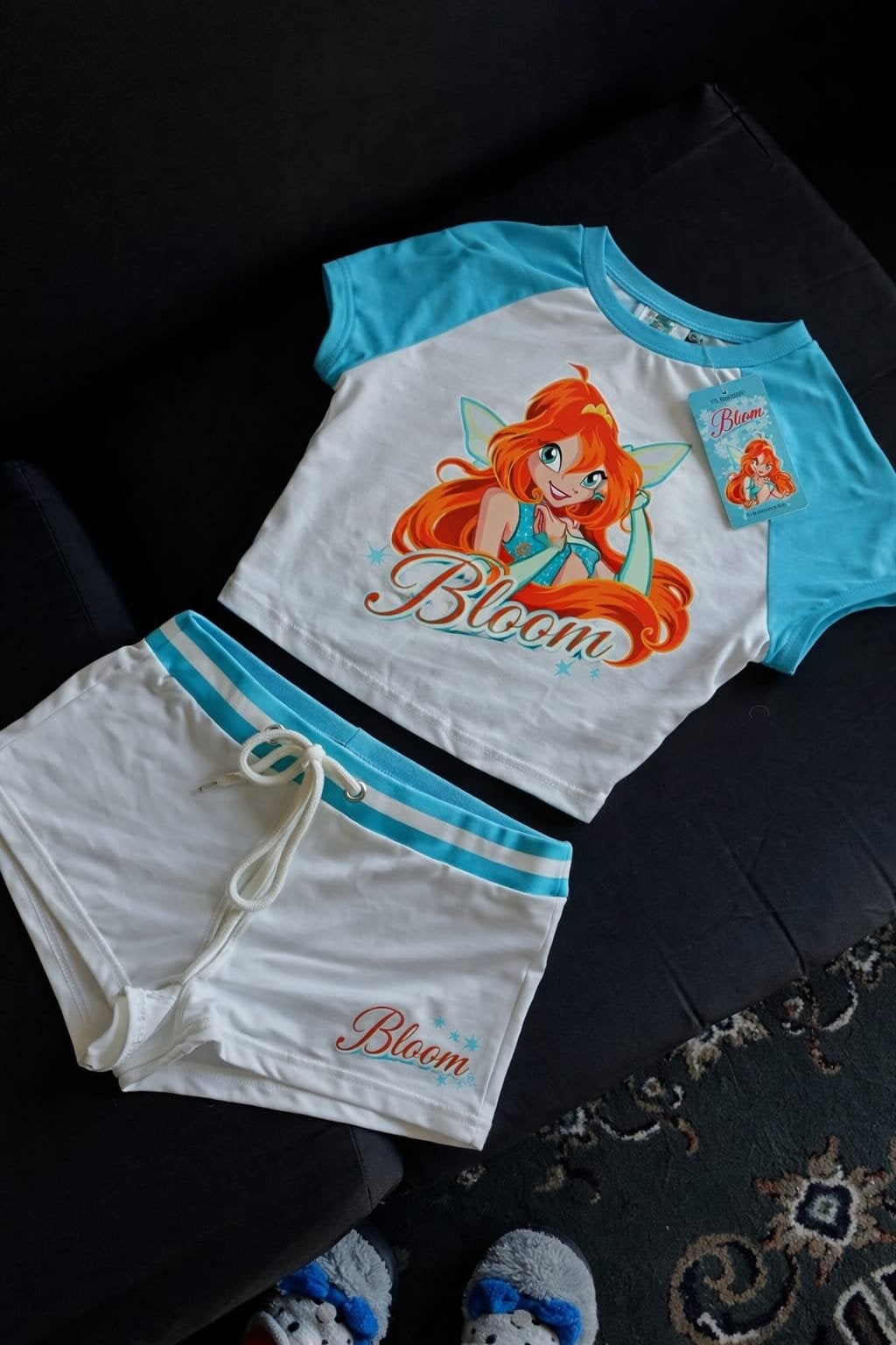 Bloom Turkuaz Şort T-shirt Takım