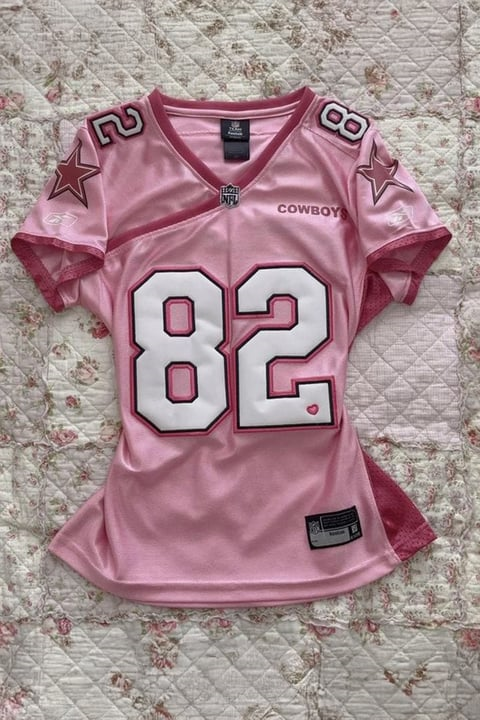Pembe Pembe Dallas Cowboys 82 Jason Witten NFL Forma