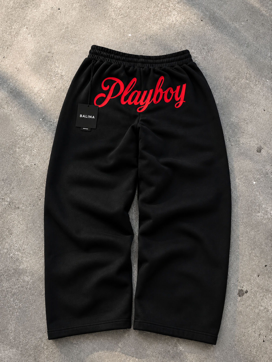 Playboy Detaylı Baggy Unisex Eşofman Altı