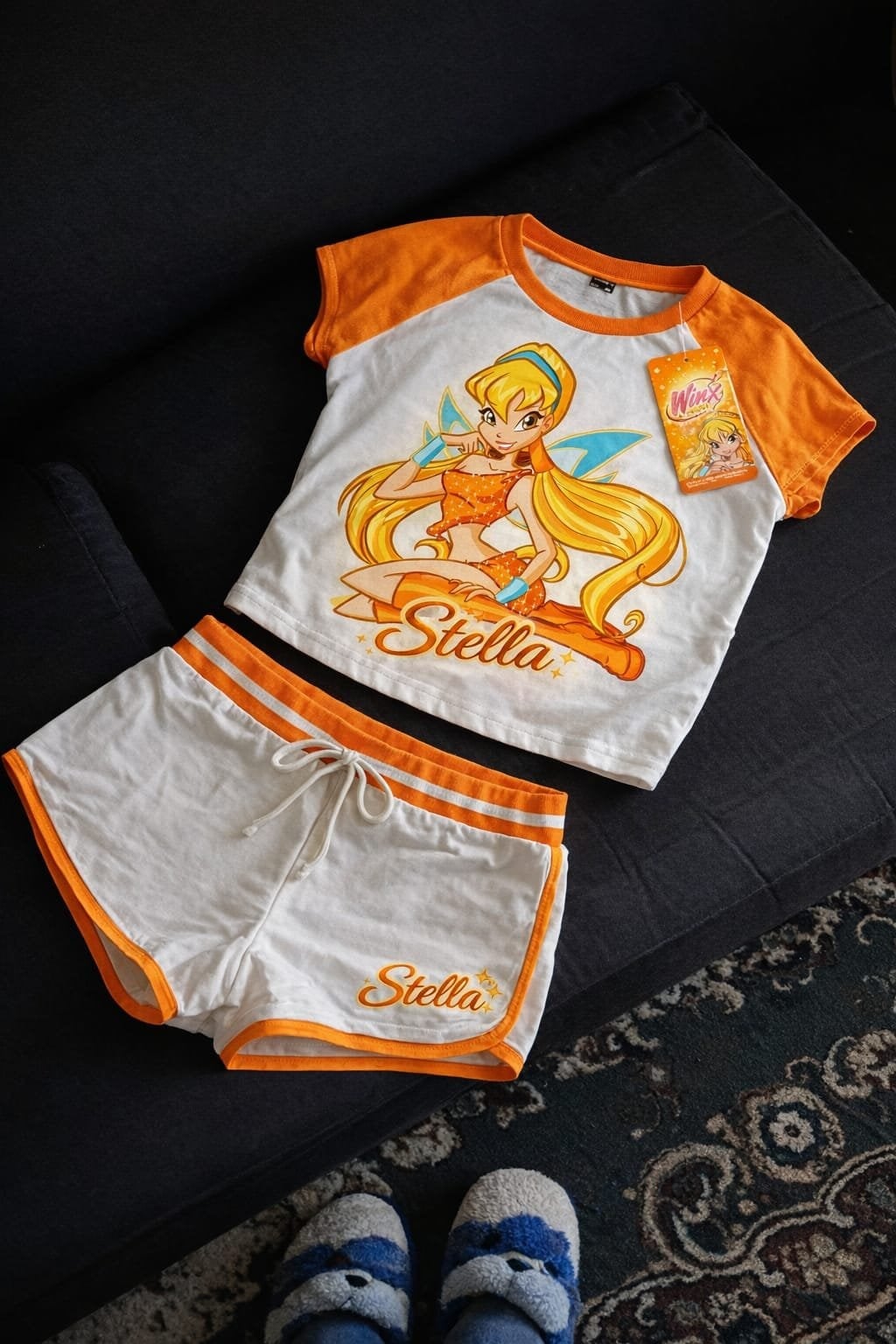 Stella Dream Sarı Şortlu Takım