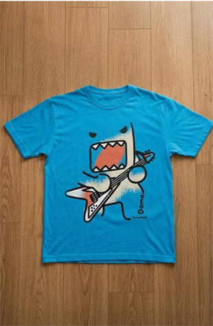 Mavi Domo-Kun Y2K Unisex T-Shirt