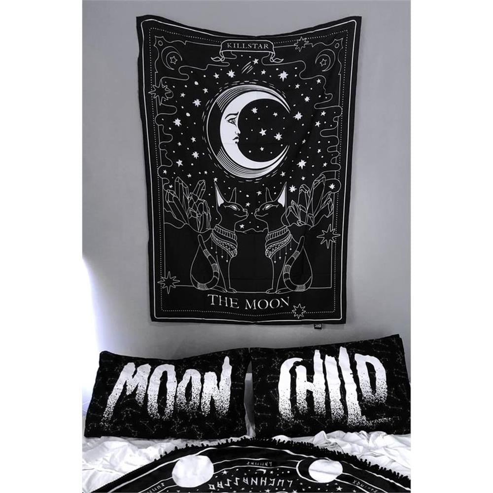 70 X 100 Cm Sphynx Cat The Moon Duvar Halısı