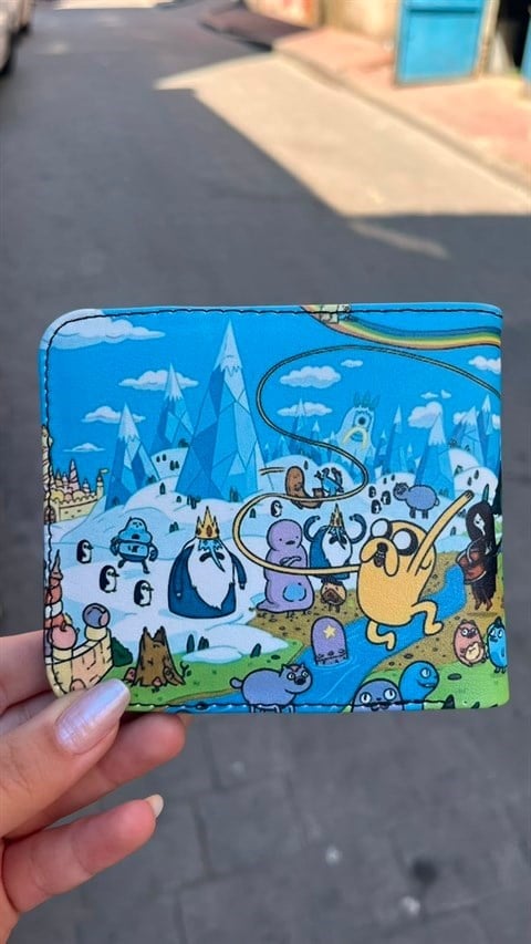 Adventure Time Ooo Diyarı Finn And Jack Erkek Cüzdan