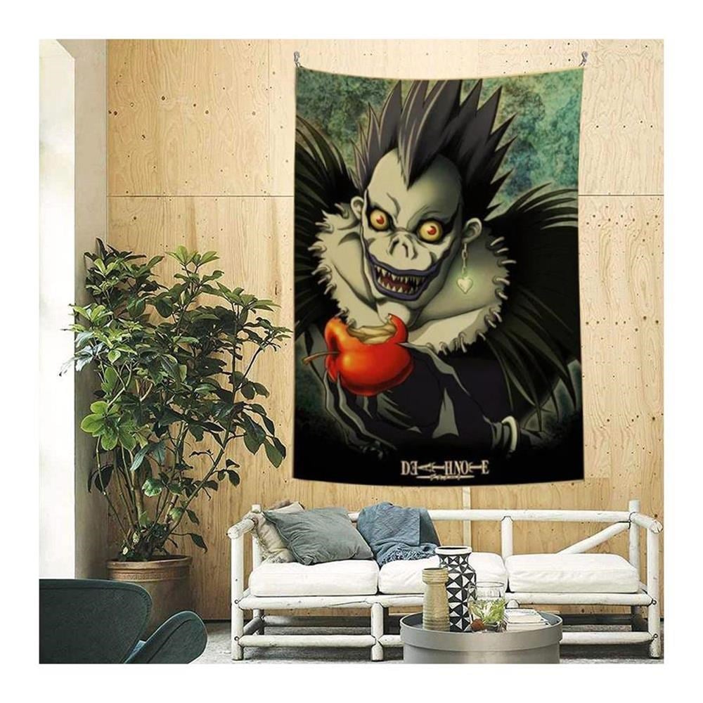 Anime 70 X 100 Cm Death Note Ryuk Apple Duvar Halısı