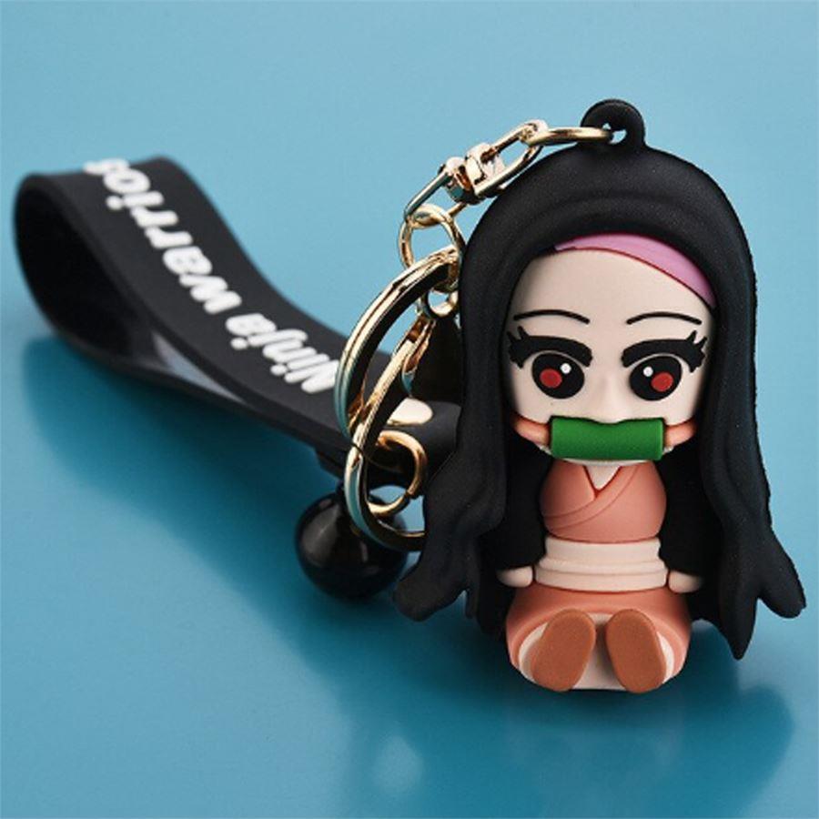 Anime Demon Slayer: Nezuko Silikon Anahtarlık