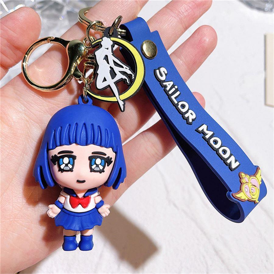 Anime Sailor Moon - Mercury Silikon Anahtarlık