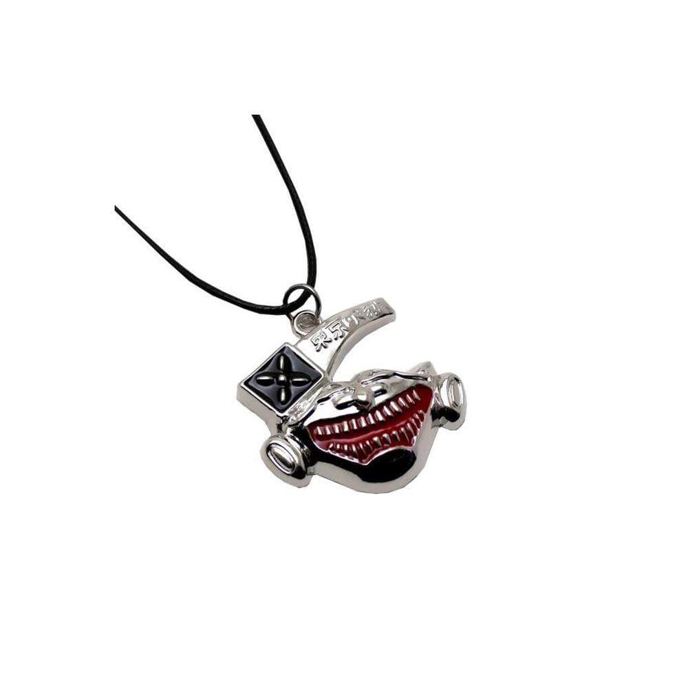 Anime Tokyo Ghoul Ağzı Kırmızı Kolye